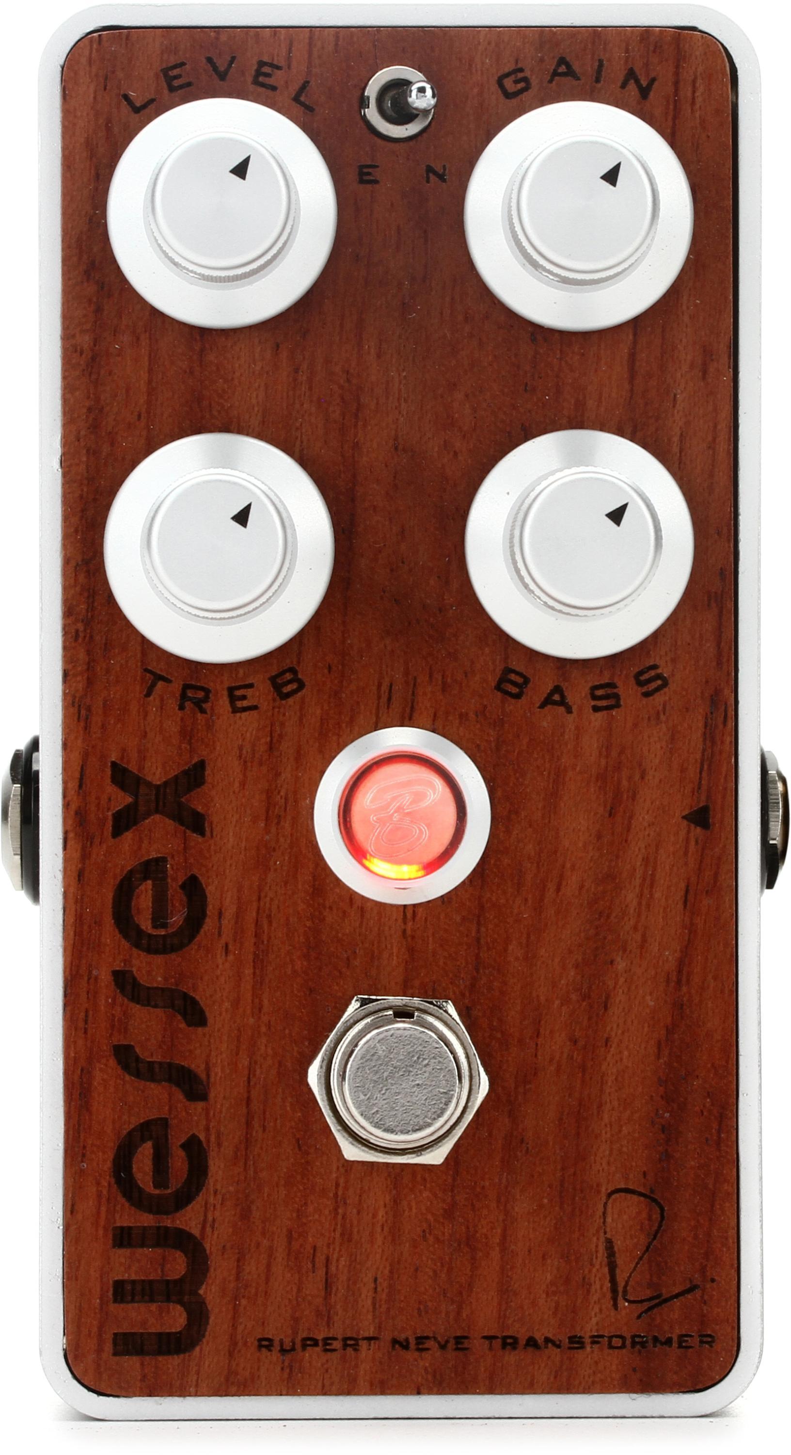 Bogner Wessex Overdrive Pedal - Bubinga Faceplate | Sweetwater