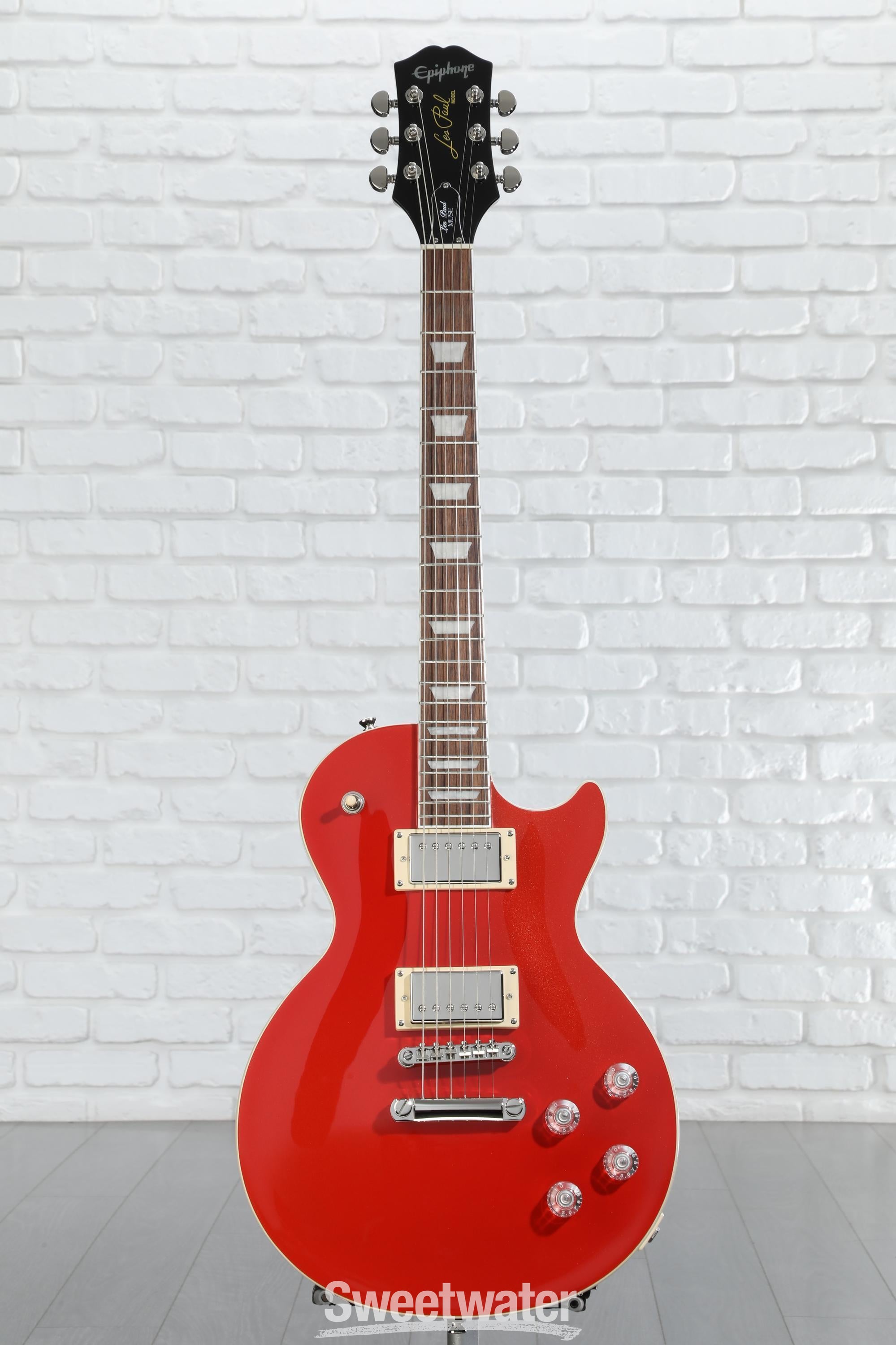Epiphone Les Paul Muse - Scarlet Red Metallic | Sweetwater