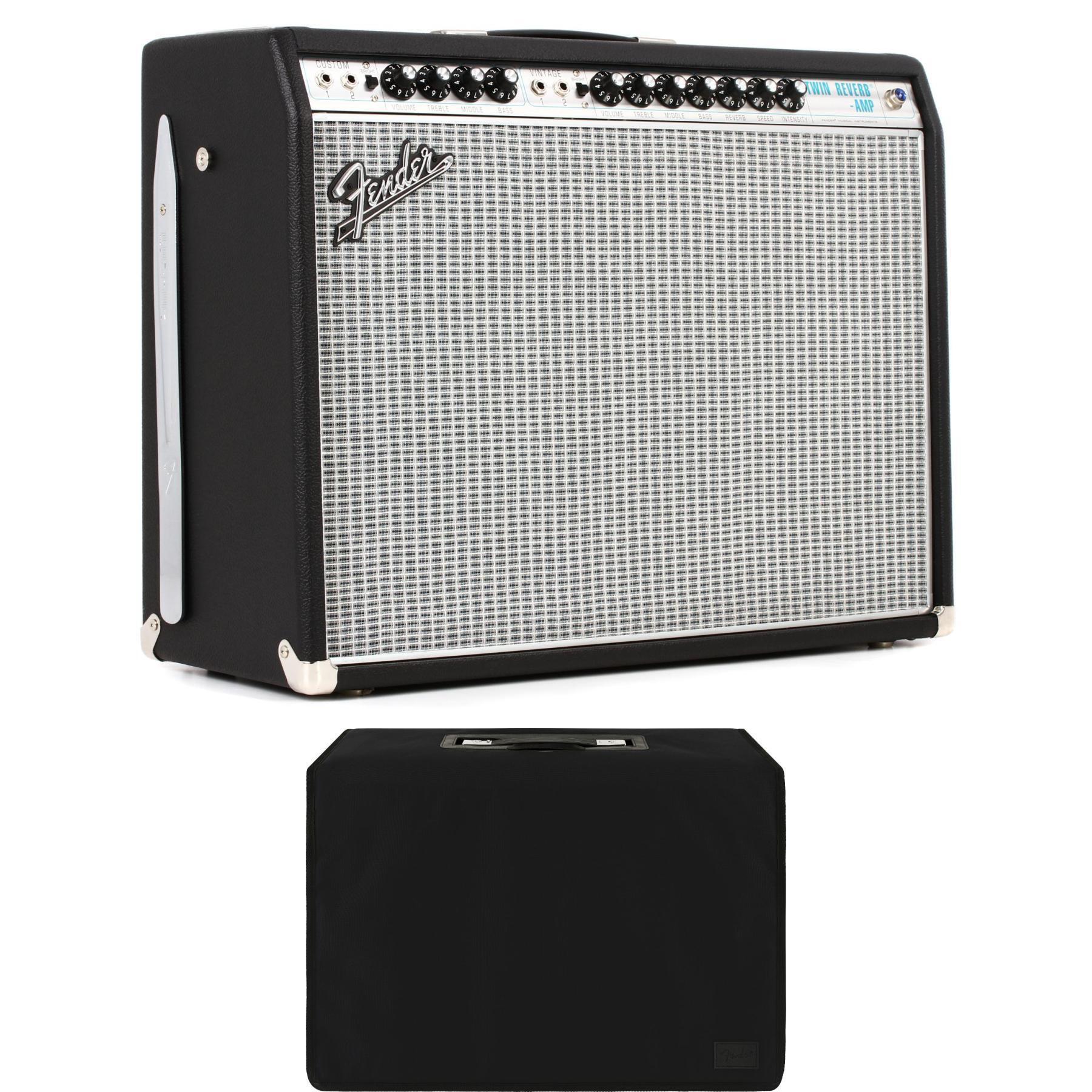 Photo of Fender '68 Custom Twin Reverb 2x12-inch 85-watt Tube Combo Amp with Deluxe Padded Cover