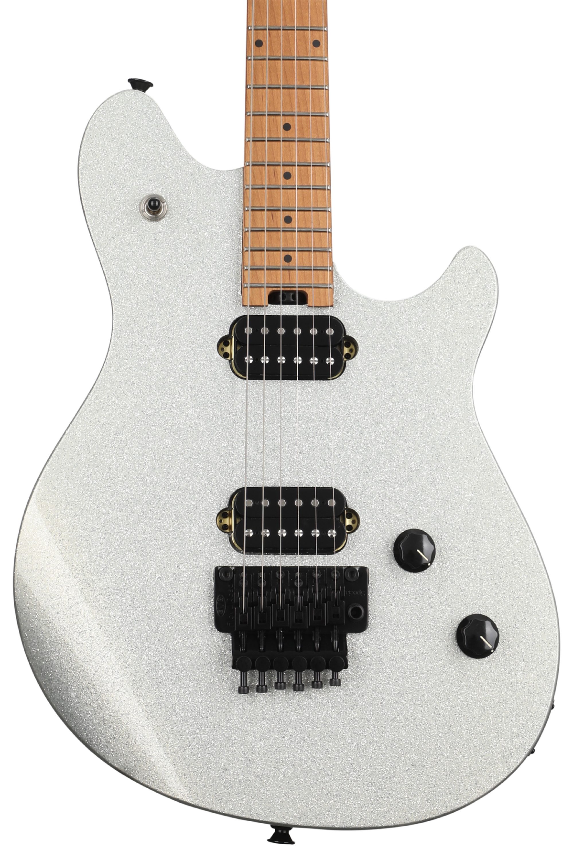 EVH Wolfgang Standard Electric Guitar - Silver Sparkle EVH Wolfgang Standard Electric Guitar - Silver Sparkle