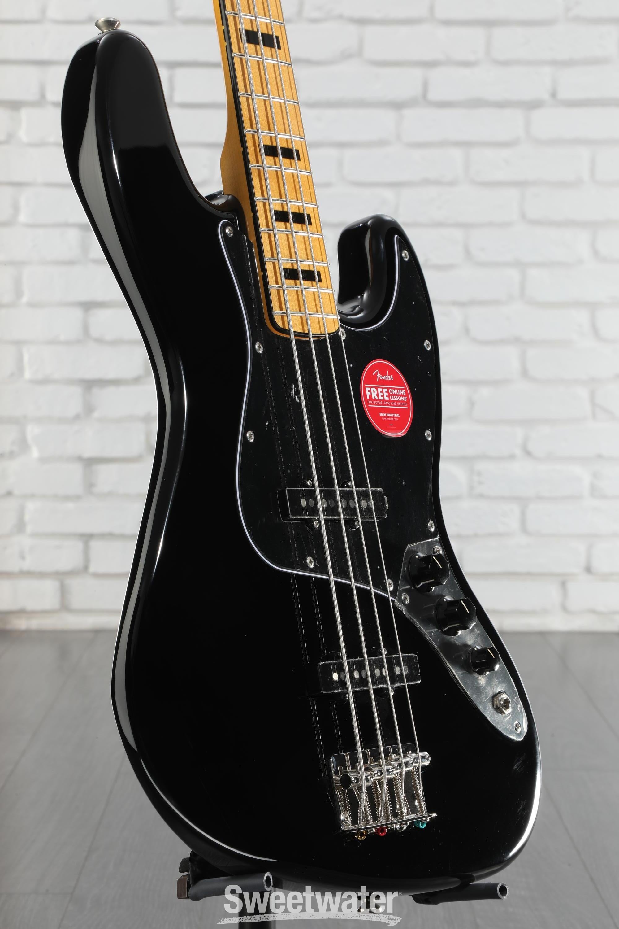 【最終価格】Squier Classic Vibe ’70s Jazz Bass Squier Classic Vibe 70s Jazz 5-String Bass Guitar, Maple FB