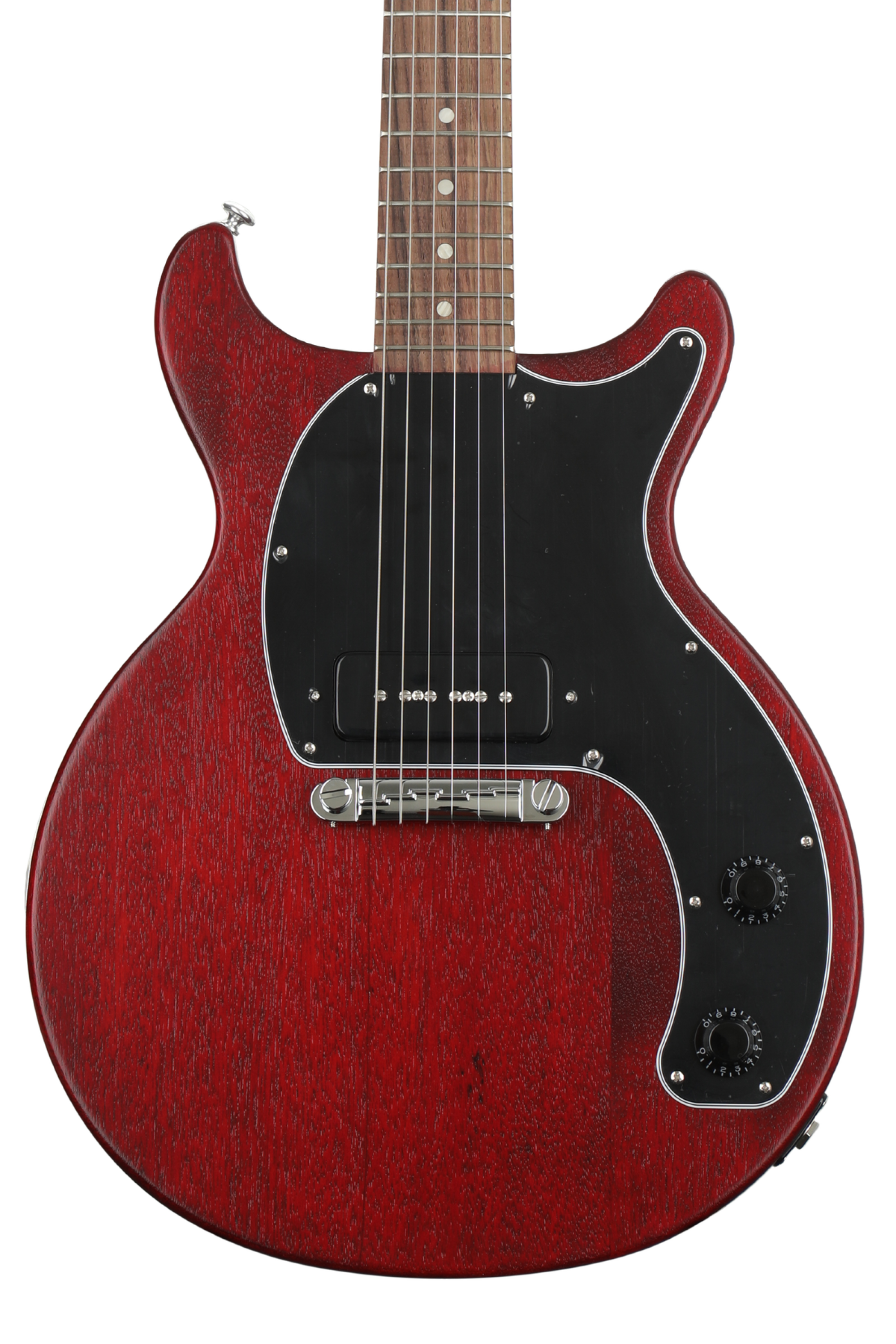 Gibson Les Paul Junior Tribute Doublecut - Worn Cherry Gibson Les Paul Junior Tribute Doublecut - Worn Cherry