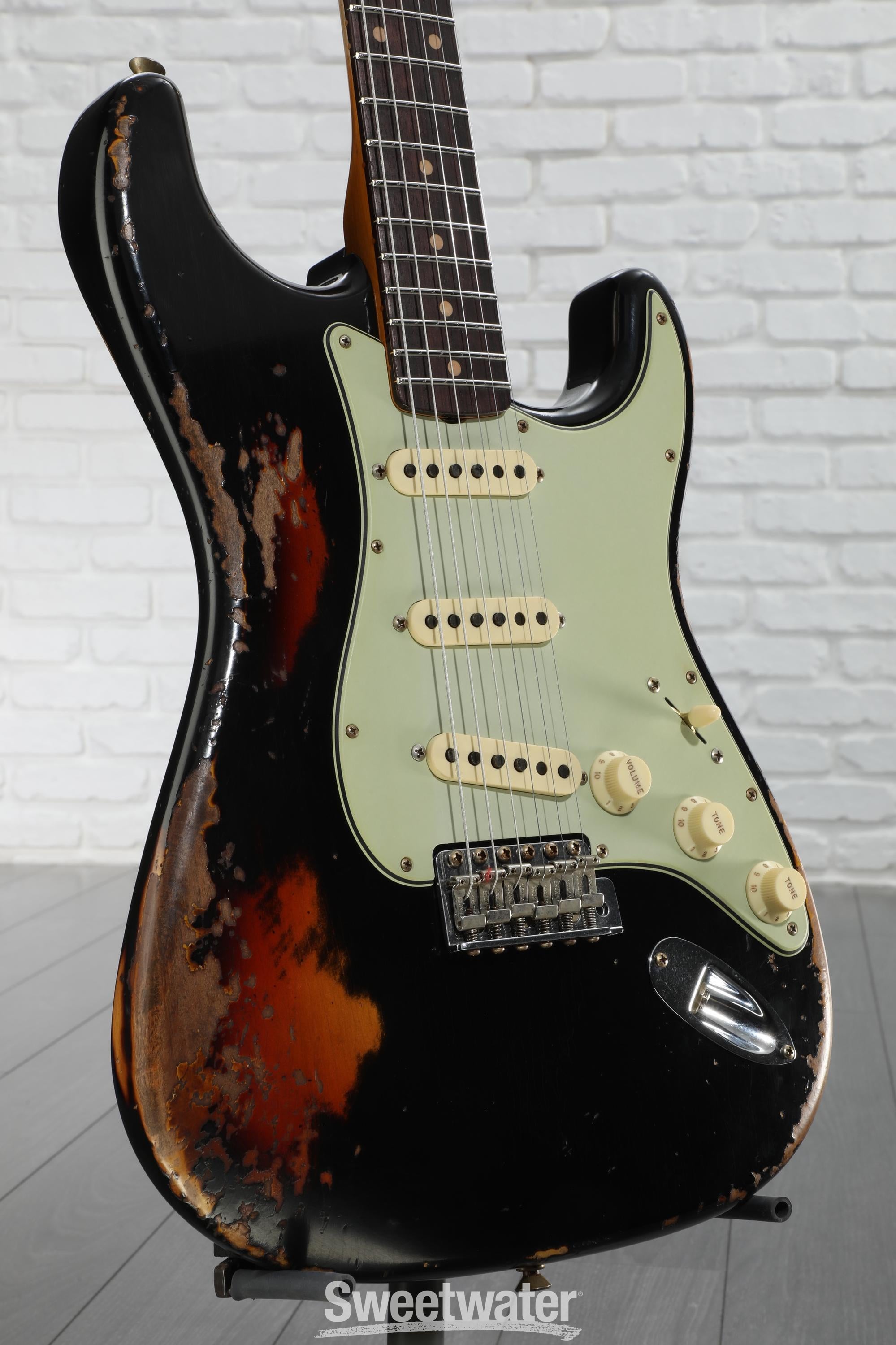ギター Fender USA Custom Shop 60 Stratocaster Fender Custom Shop 1960 Stratocaster Heavy Relic Electric