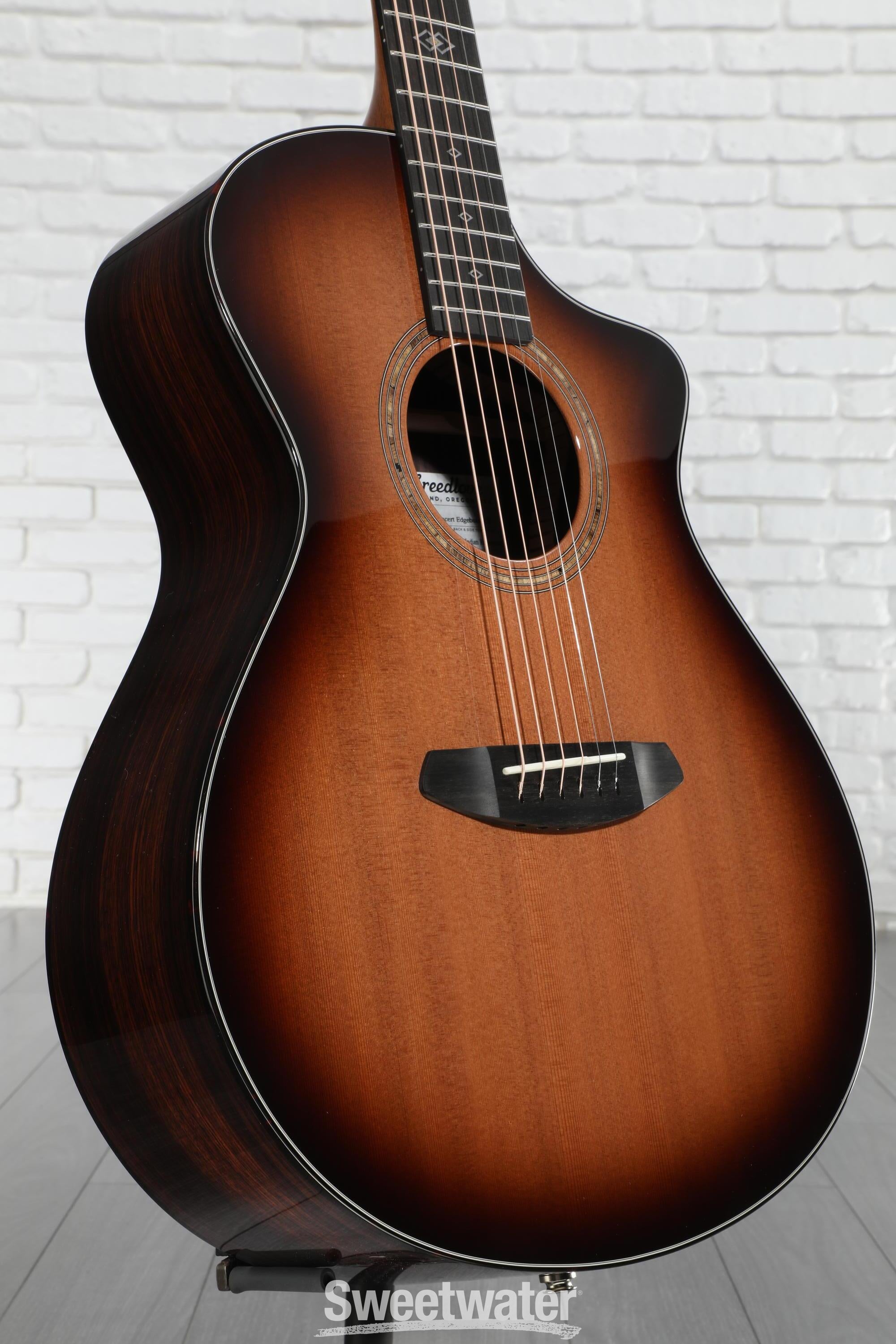 Breedlove Premier Concert CE Acoustic-electric Guitar - Edgeburst