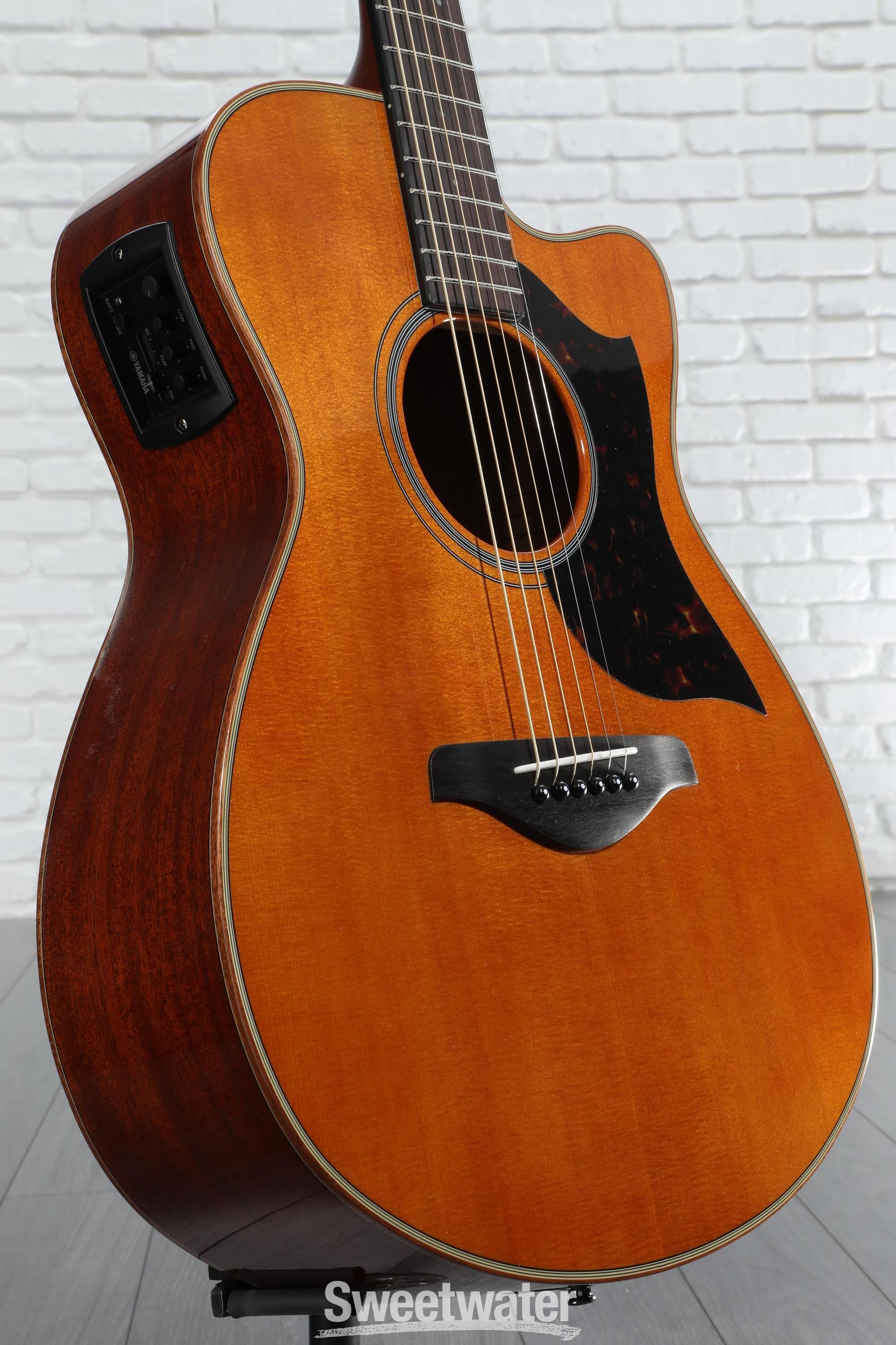 Yamaha AC1M Concert Cutaway Acoustic-electric Guitar - Vintage  