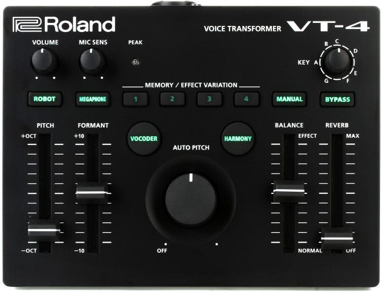 Roland VT-4 Voice Transformer & Effects Processor | Sweetwater 