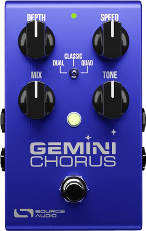 SOURCE AUDIO Gemini Chorus（コーラス） Source Audio Gemini Chorus Pedal | Sweetwater