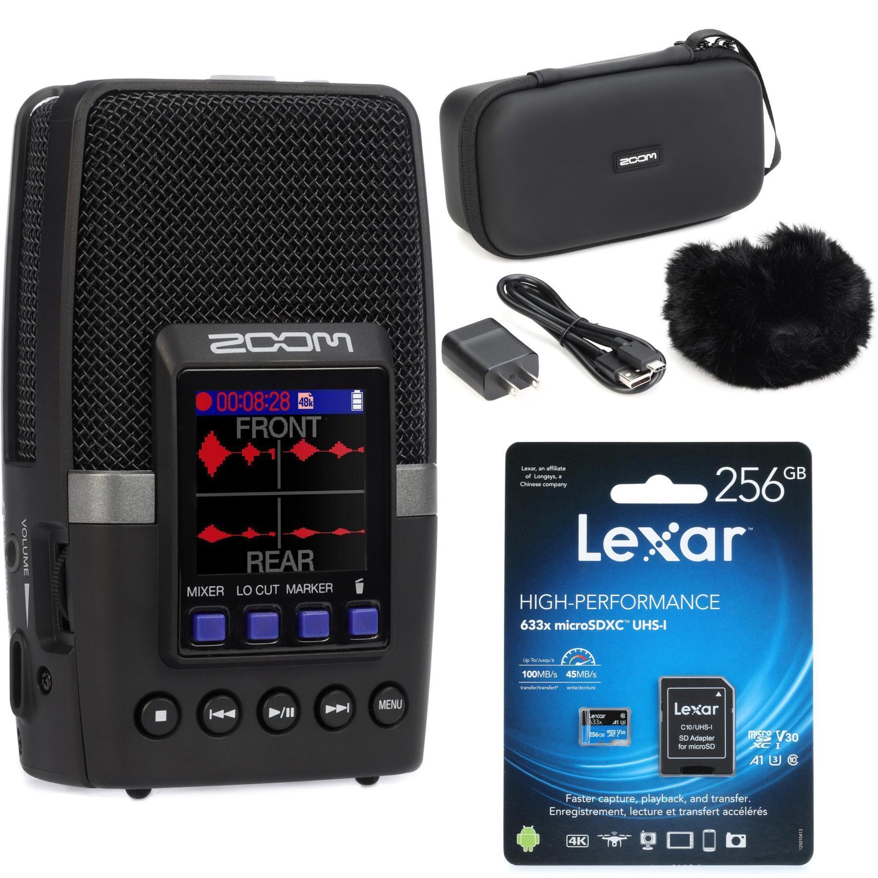 Zoom H2essential Multi-mic Handy Recorder Essentials Bundle