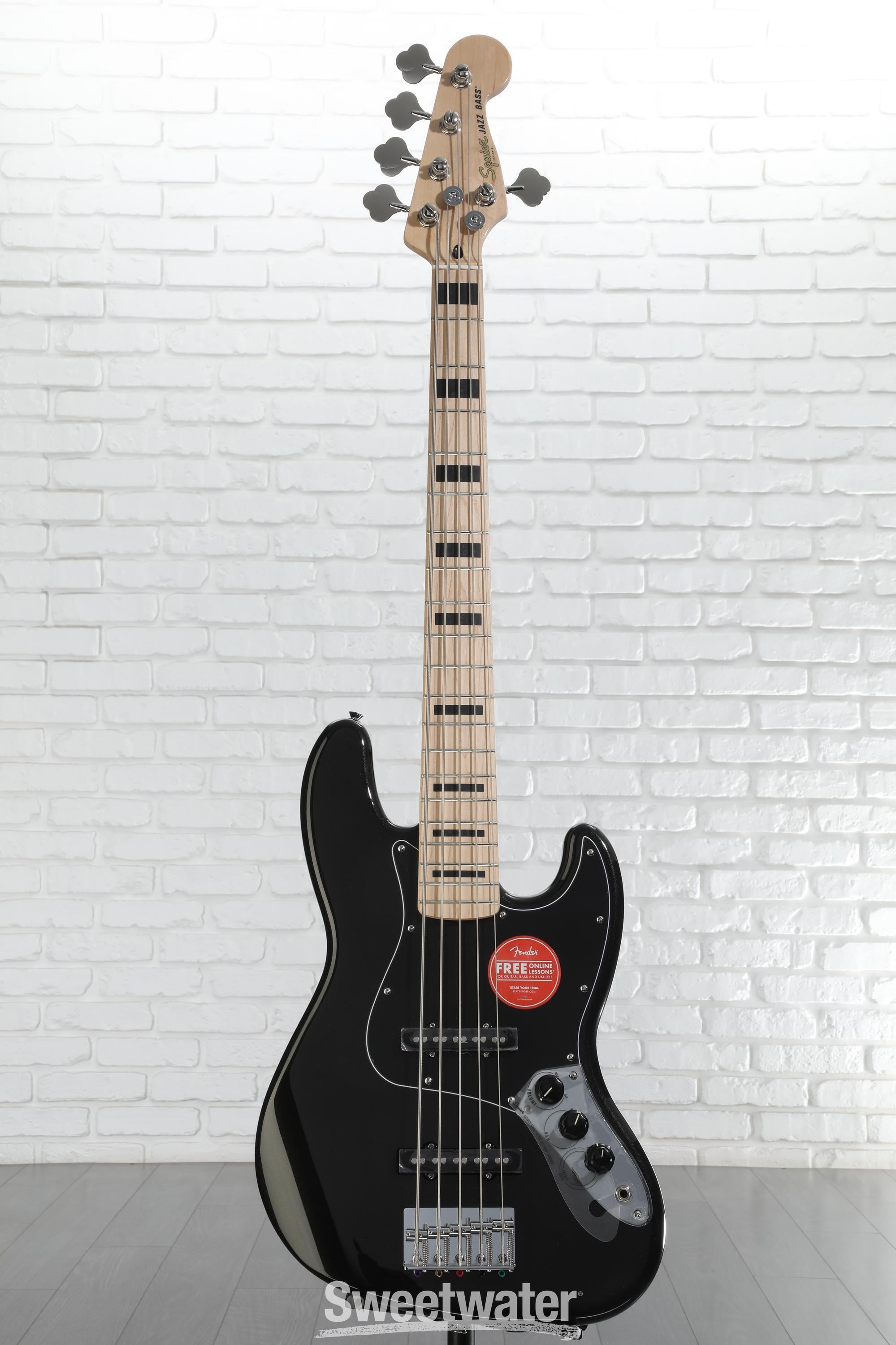 今週までに売りたいですぴえん Squier Jazz Bass 5弦カバン付き 今週