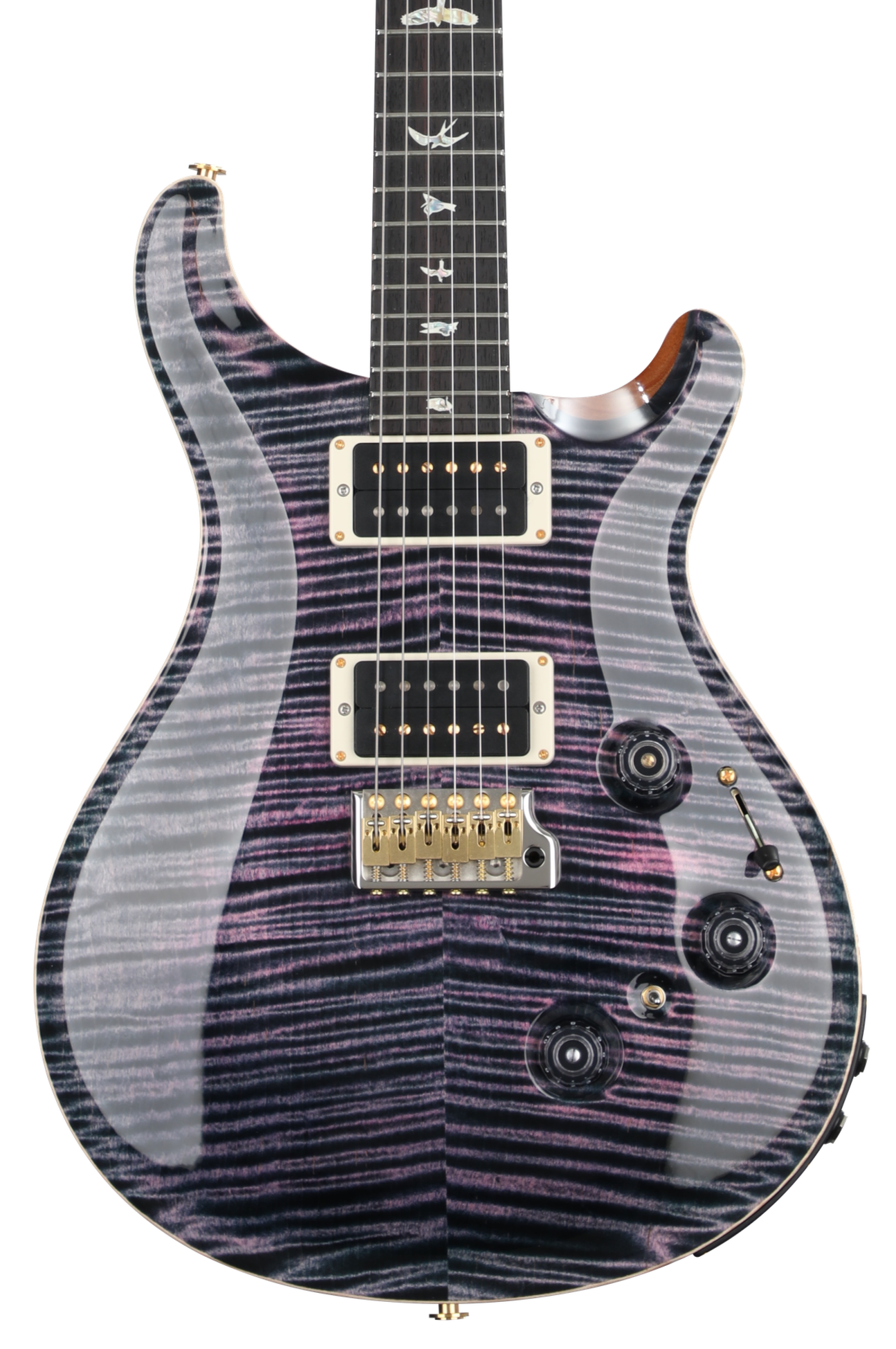 PRS Custom 24 Piezo 10-Top Electric Guitar with Pattern Thin Neck