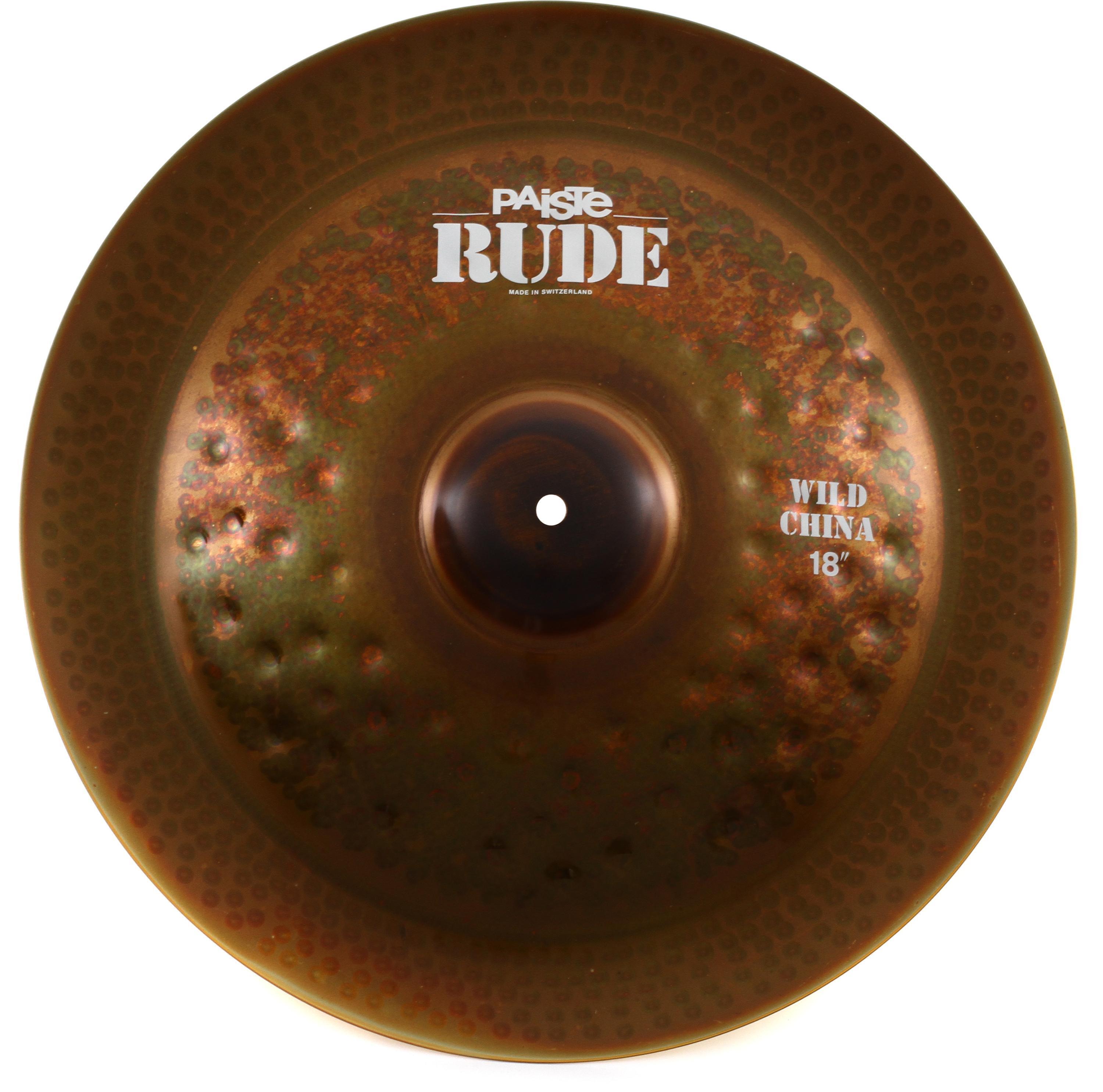 Paiste rude store china 18