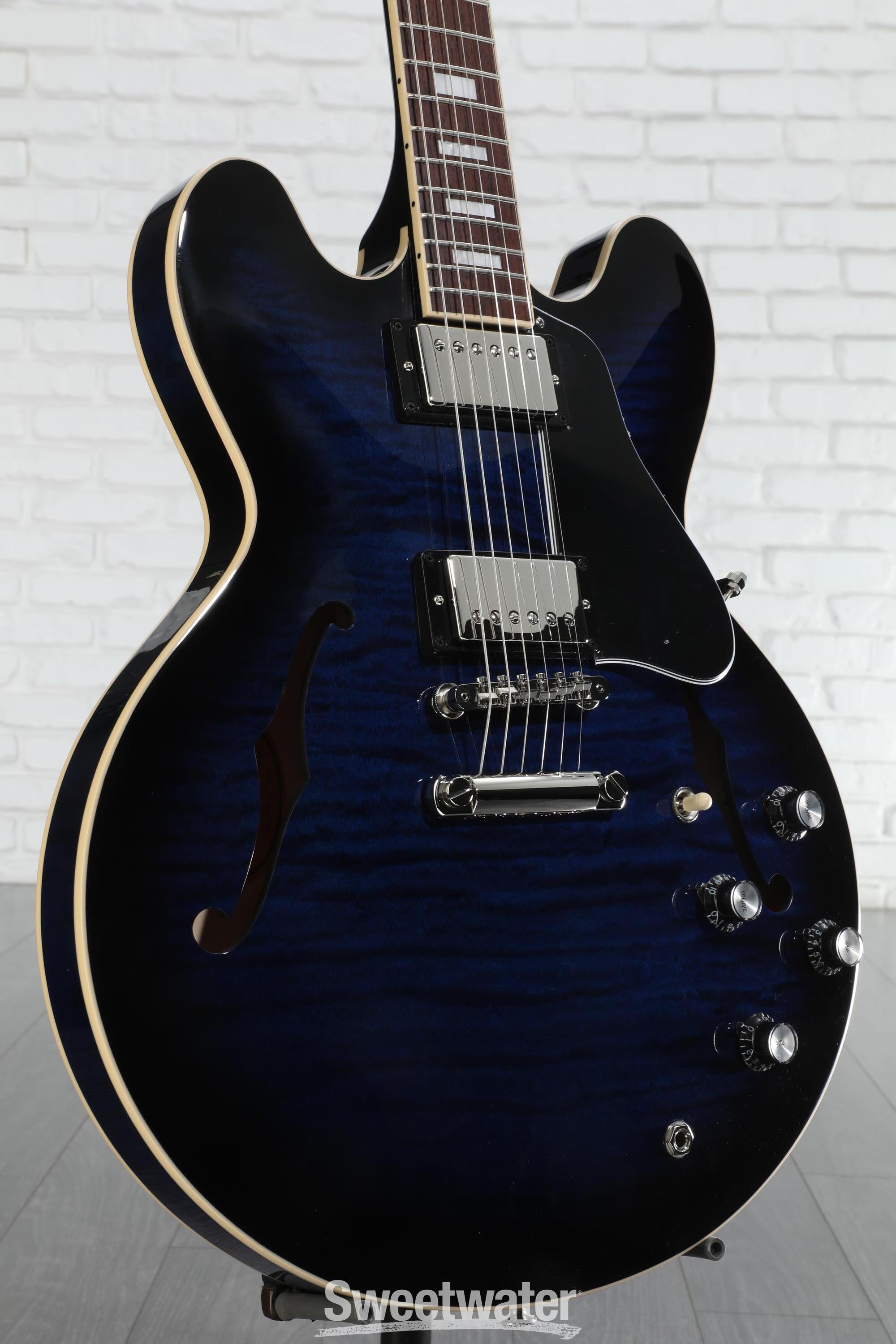 Gibson ES-335 Figured Semi-hollowbody Electric Guitar - Deep