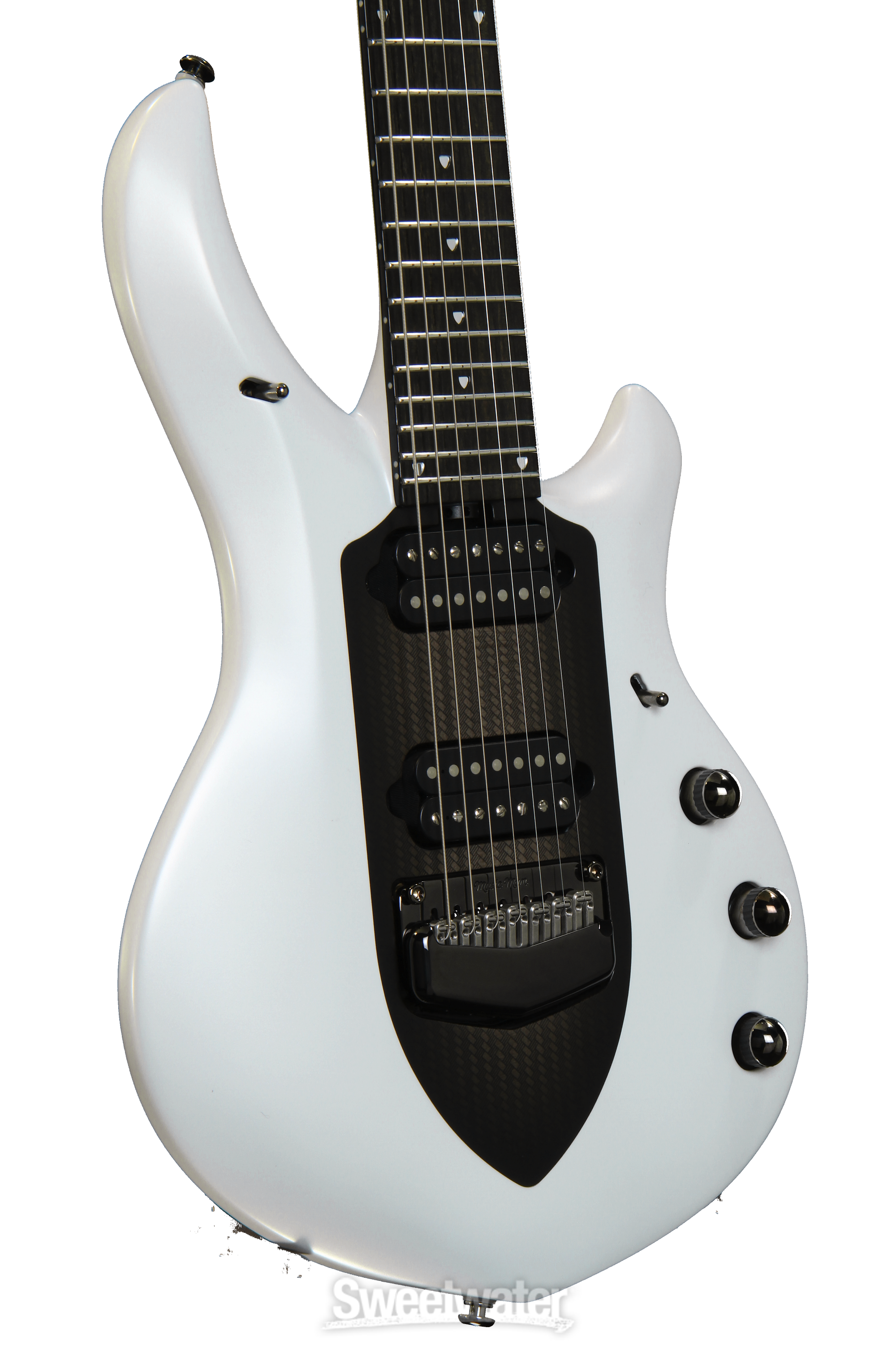 Ernie Ball Music Man John Petrucci Majesty 7-string - Glacial Frost |  Sweetwater