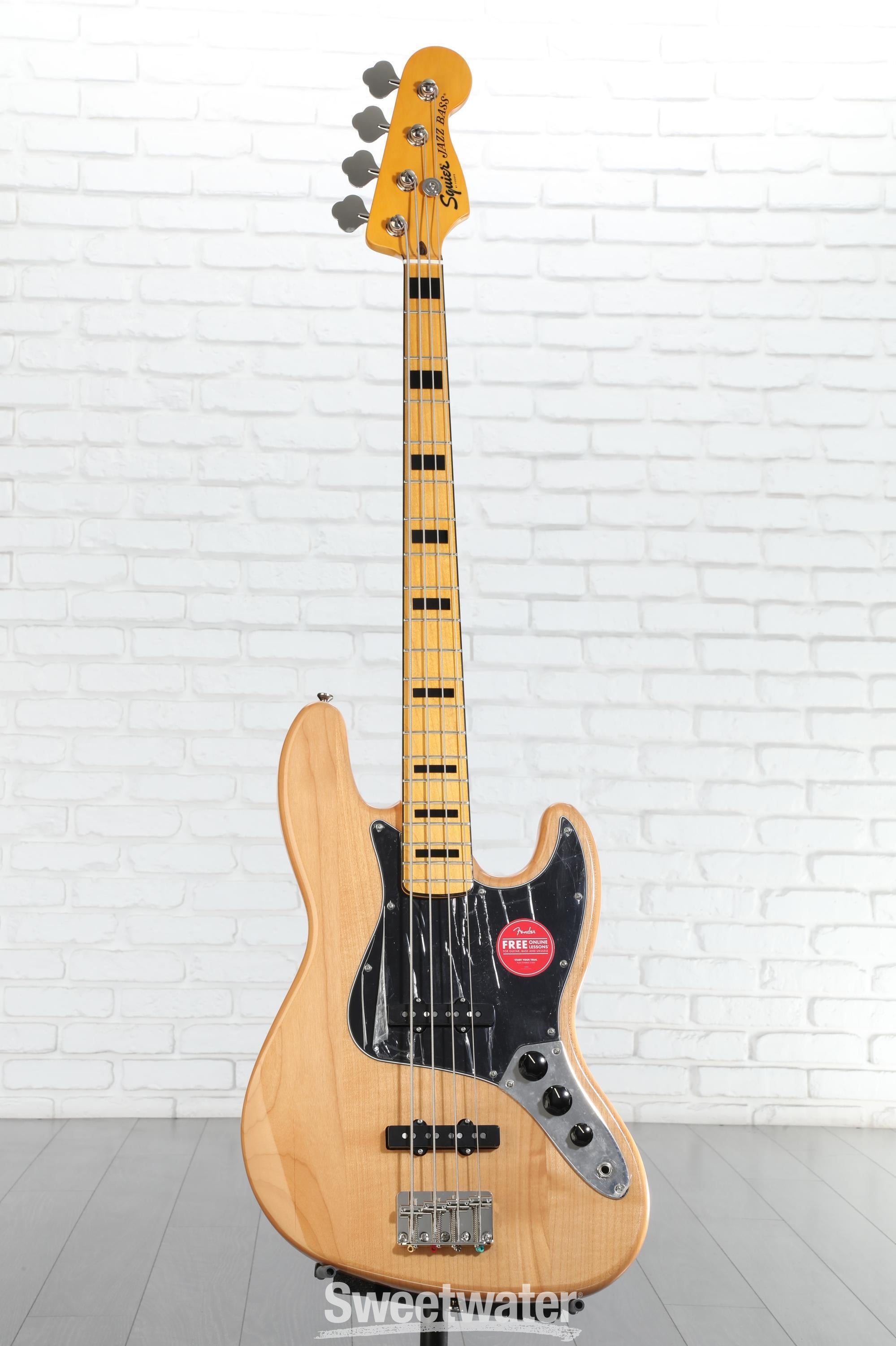 Squier Classic Vibe '70s Jazz Bass - Natural | Sweetwater