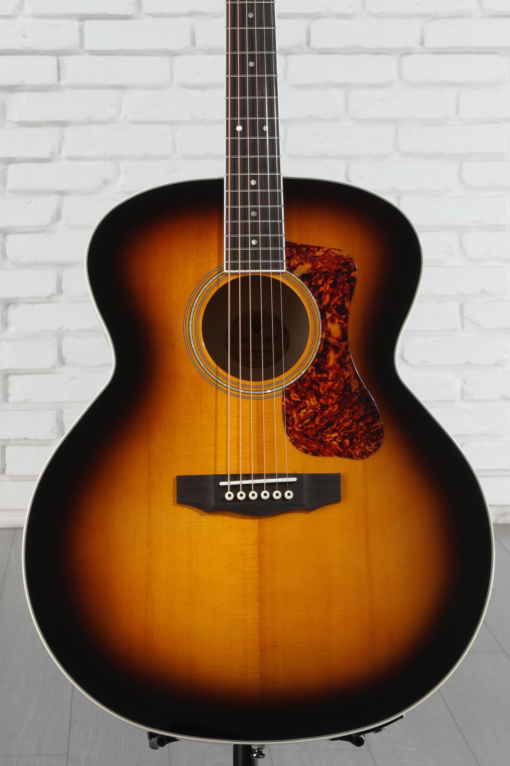Guild F-250CE DELUX【美品】【エレアコ】【純正ケース付】 Amazon.com: Guild Guitars F-250E Deluxe Maple ATB Acoustic