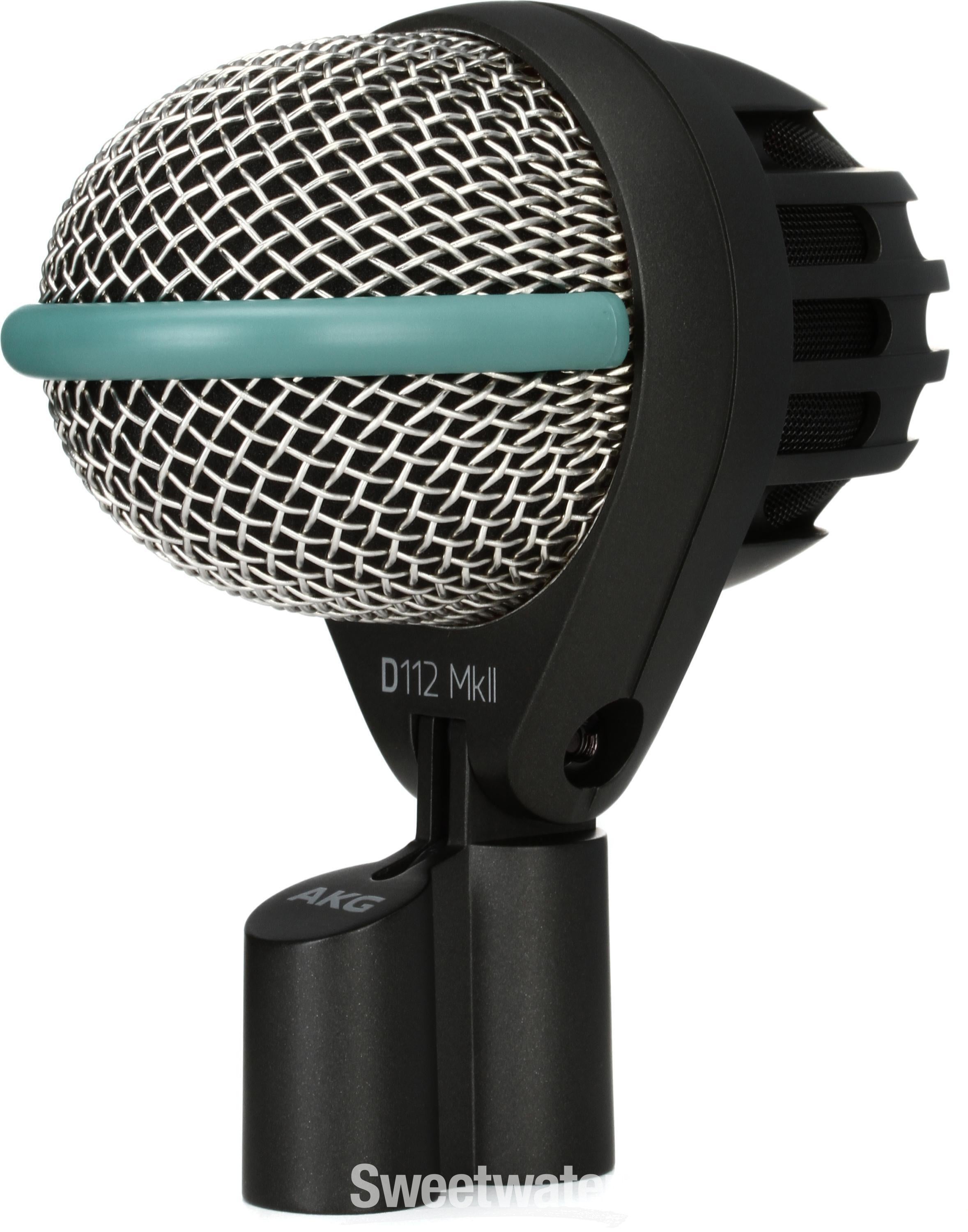 AKG D112 MKII Cardioid Dynamic Kick Drum Microphone | Sweetwater