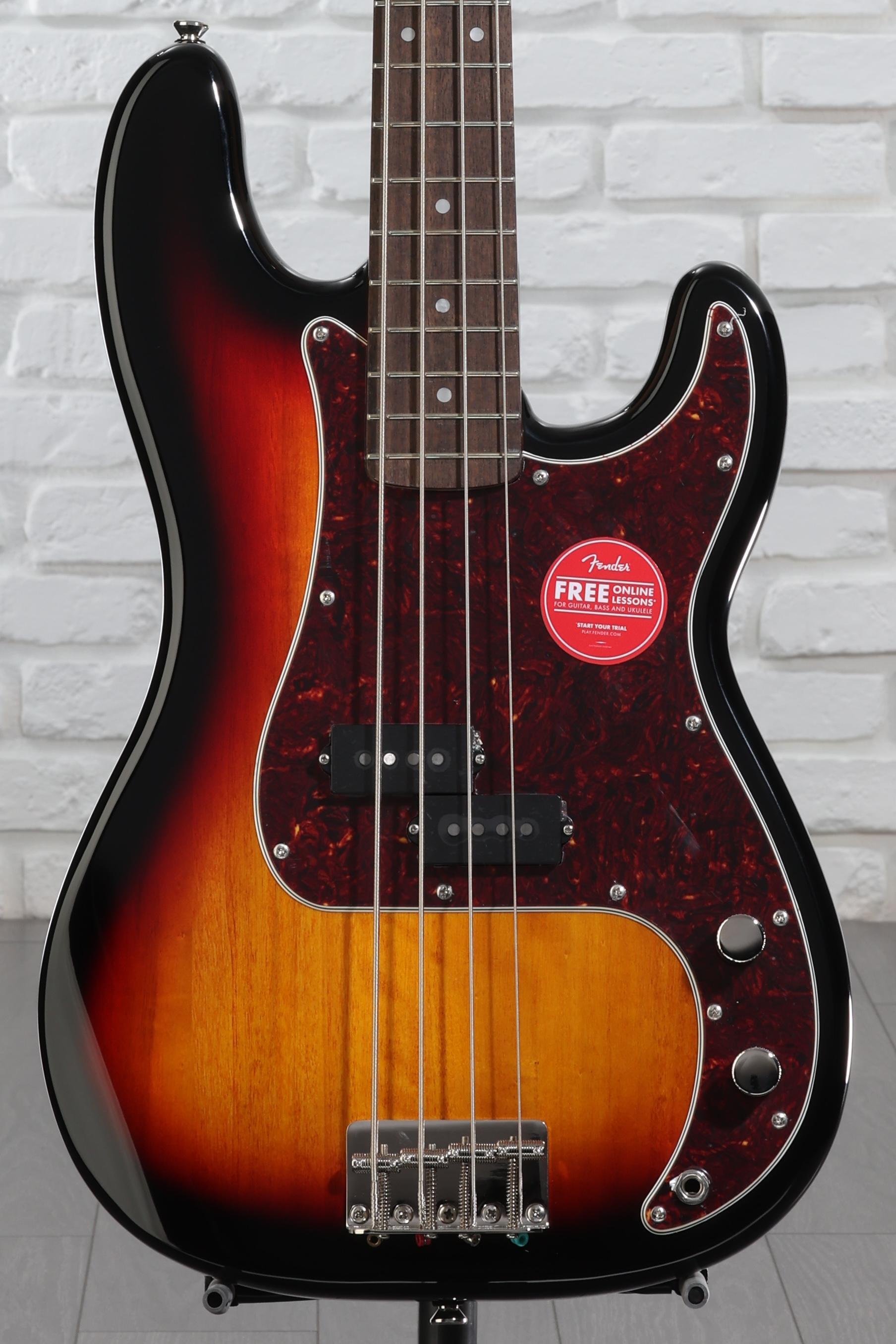 Squier Classic Vibe '60s Precision Bass - 3-Tone Sunburst | Sweetwater