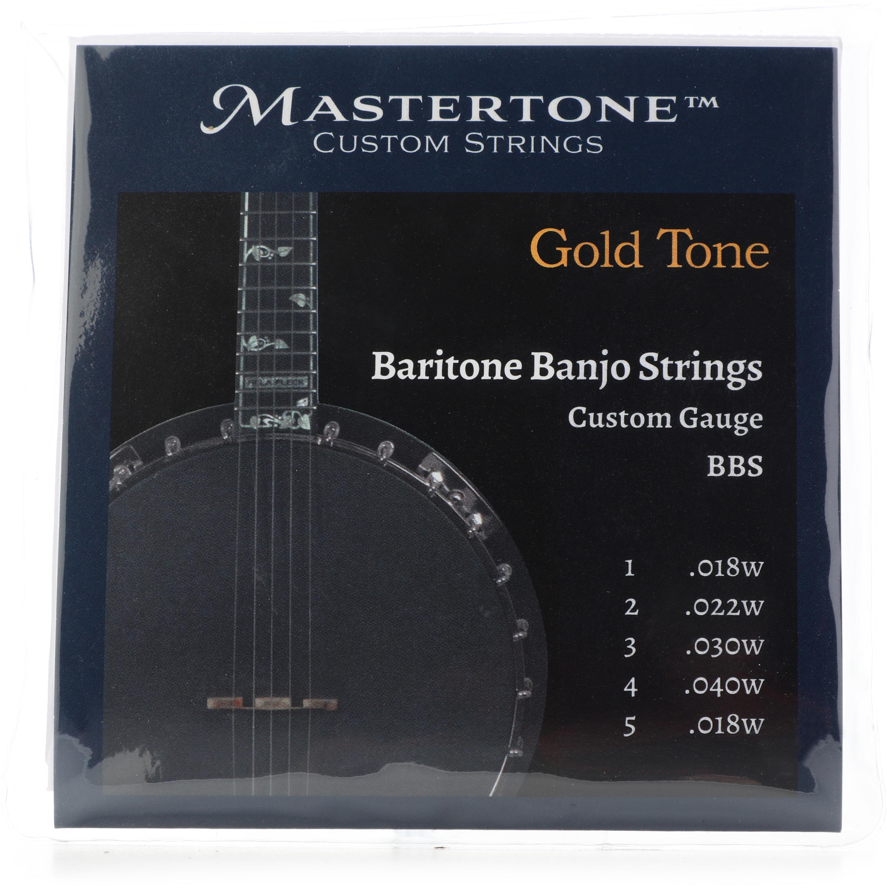 Gold Tone BBS Missing Link Baritone Banjo String Set - .018-.040 ...