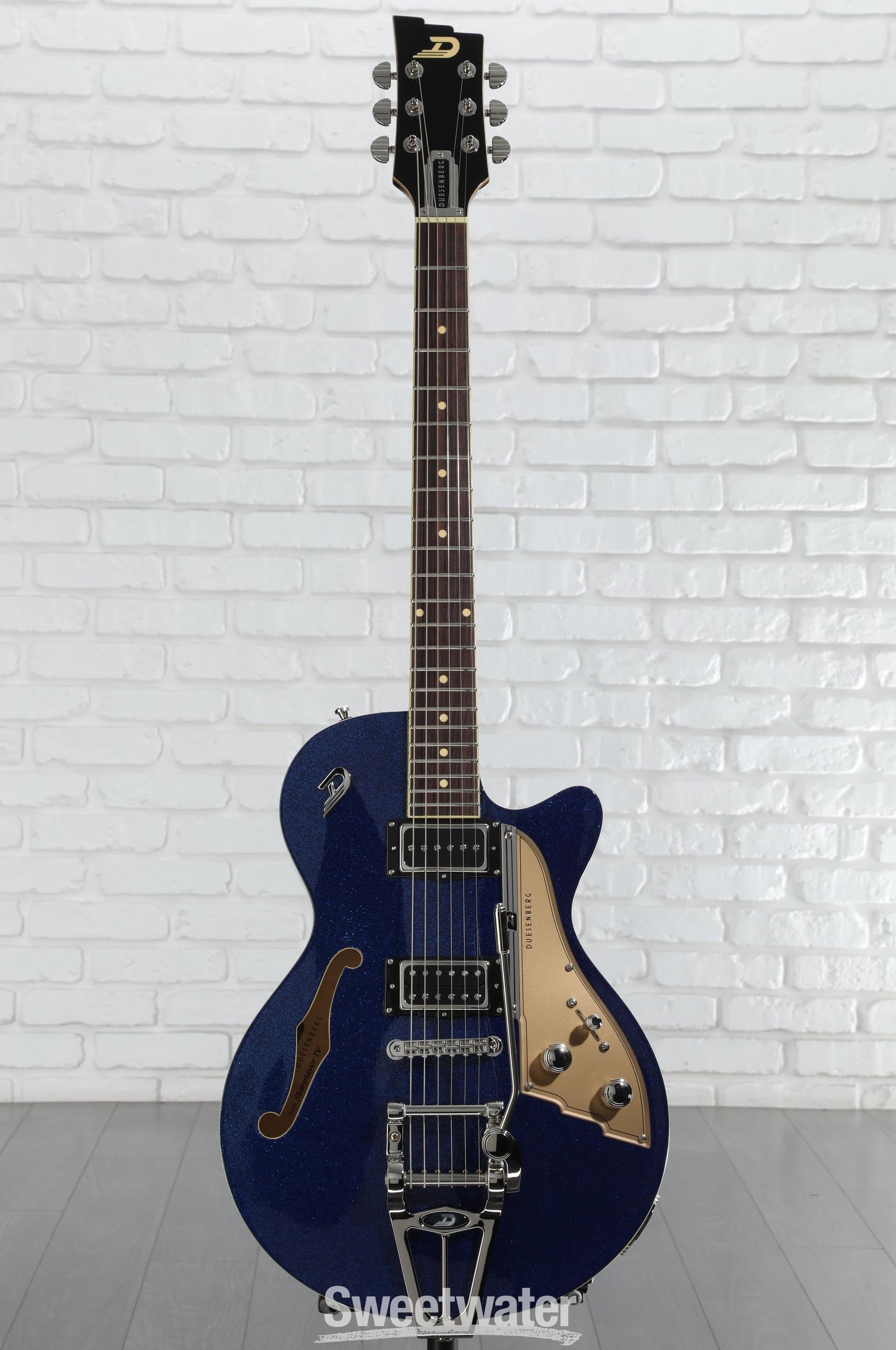 ギター Duesenberg Starplayer TV Blue Sparkle Duesenberg Starplayer TV Blue Sparkle – United States