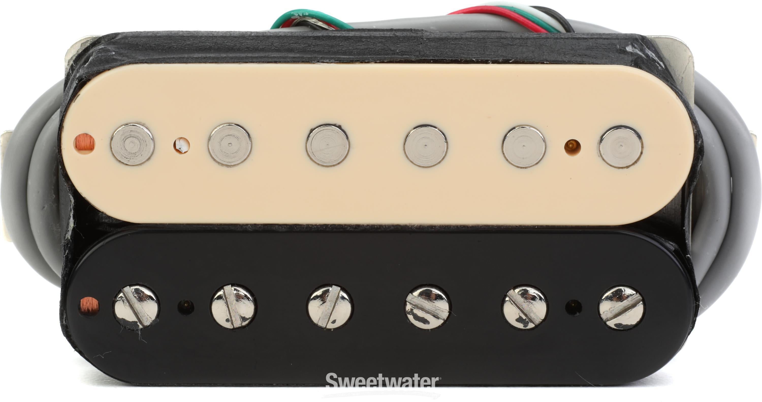Kramer Eruption Humbucking Bridge Pickup - Zebra | Sweetwater Kramer Eruption Humbucking Bridge Pickup - Zebra | Sweetwater