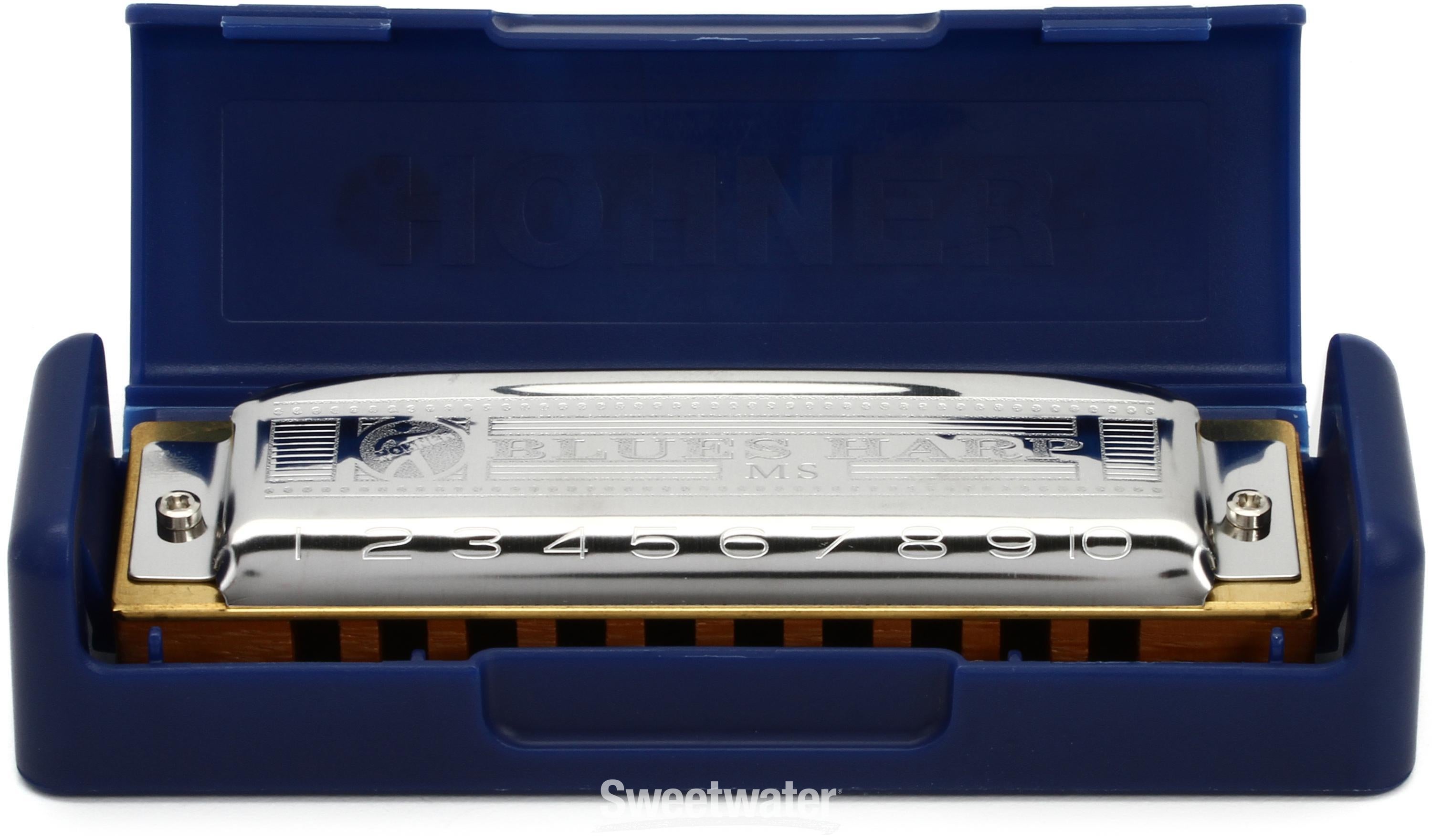 Hohner Blues Harp Harmonica - Key of A | Sweetwater