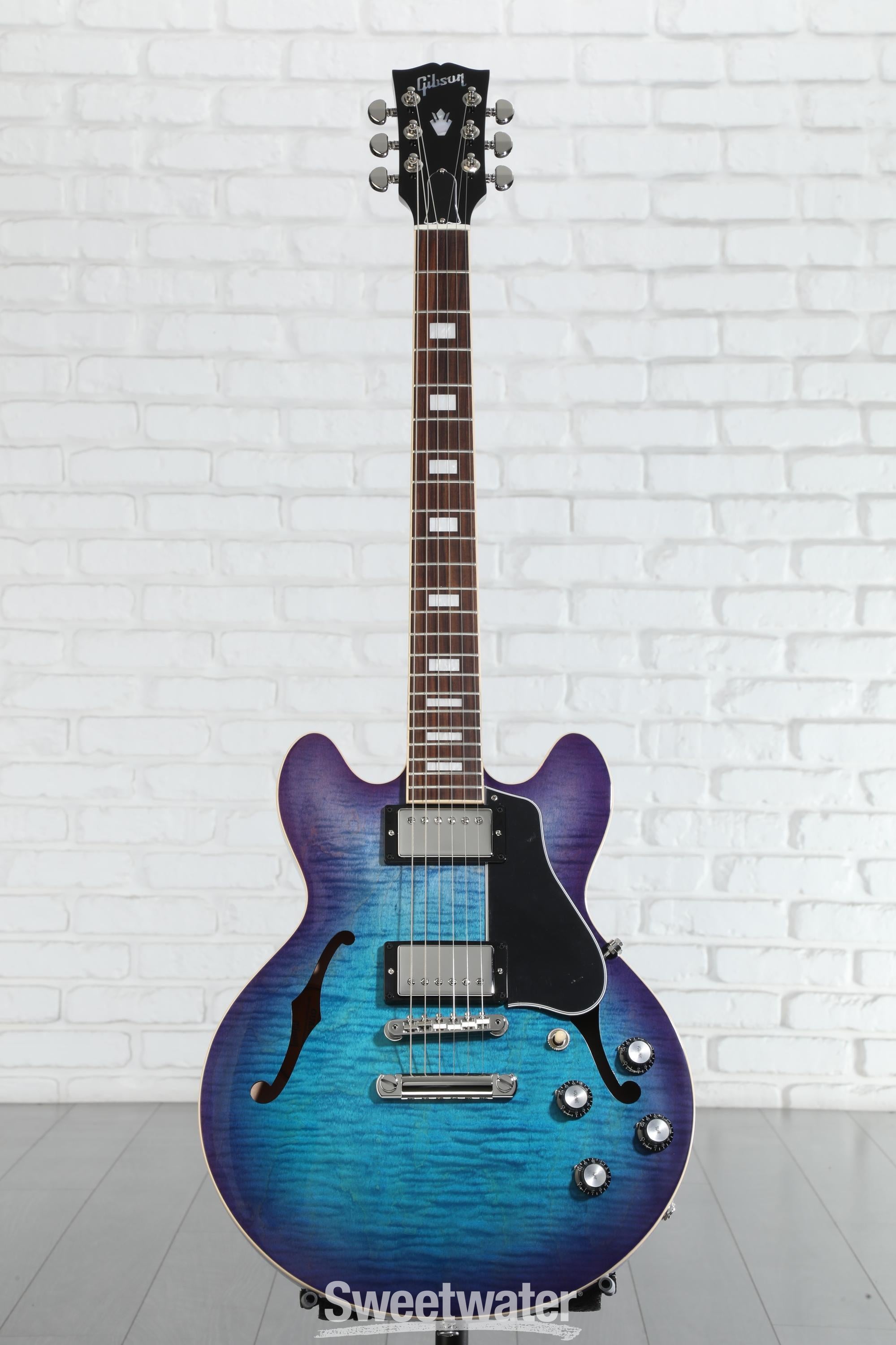Gibson ES-339 Figured Electric Guitar - Blueberry Burst | Sweetwater