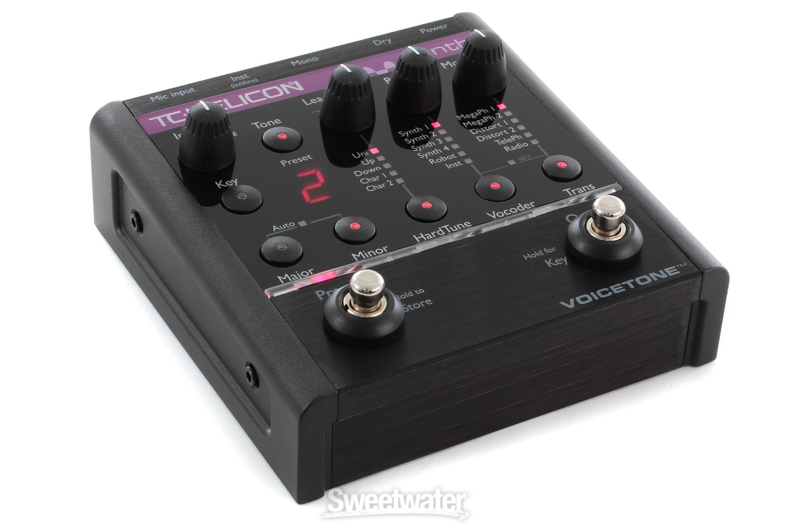 TC-Helicon VoiceTone Synth | Sweetwater
