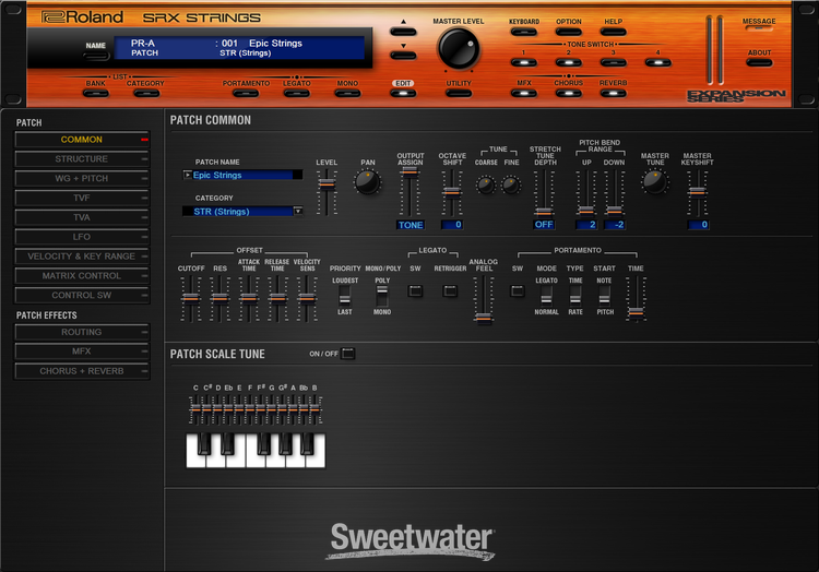DTM・DAW Roland SRX-04 Symphonique Strings Roland Cloud Cloud SRX STRINGS Software Synthesizer
