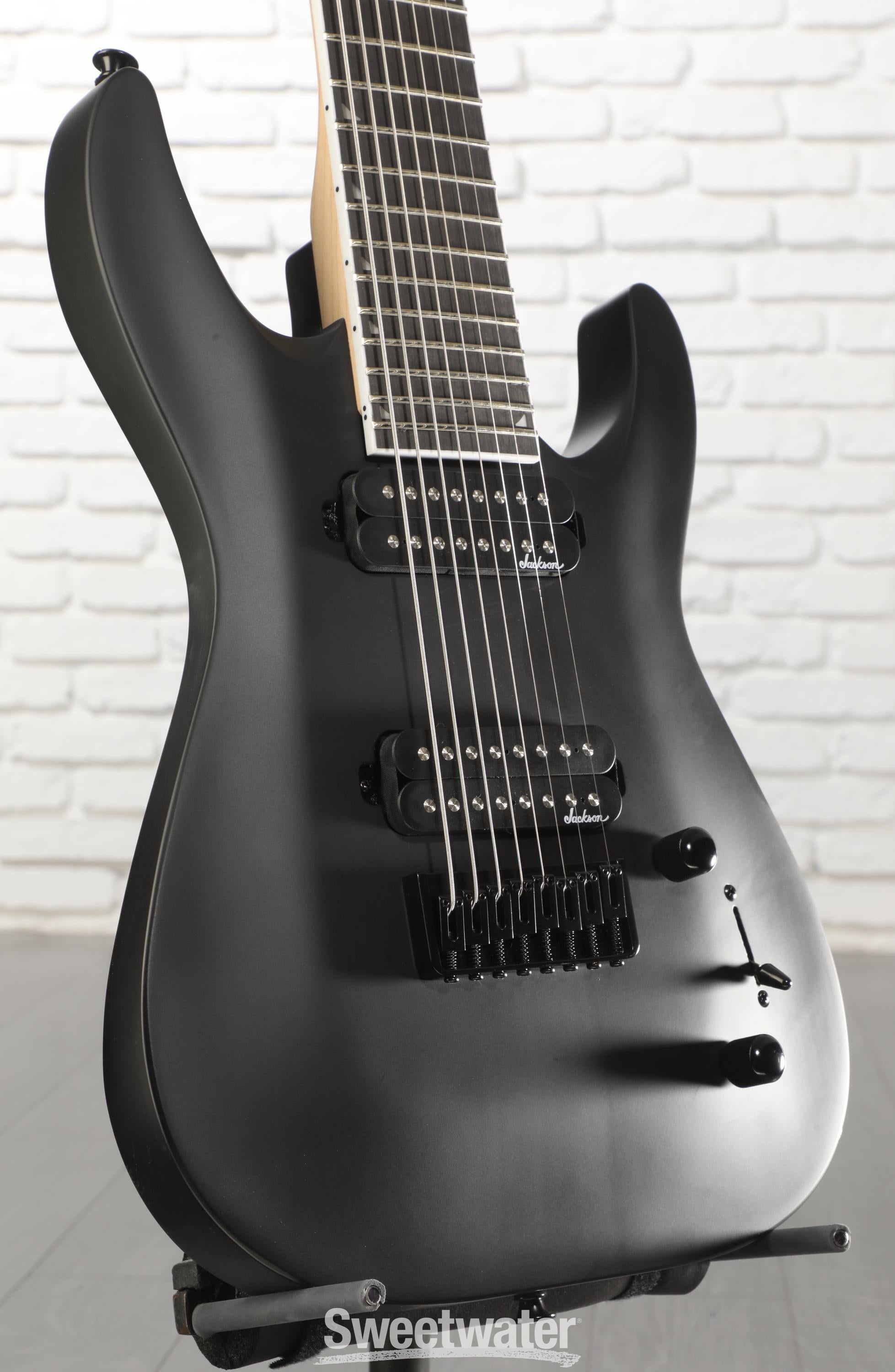 Photo of Jackson Dinky Arch Top JS32-8 DKA HT - Satin Black