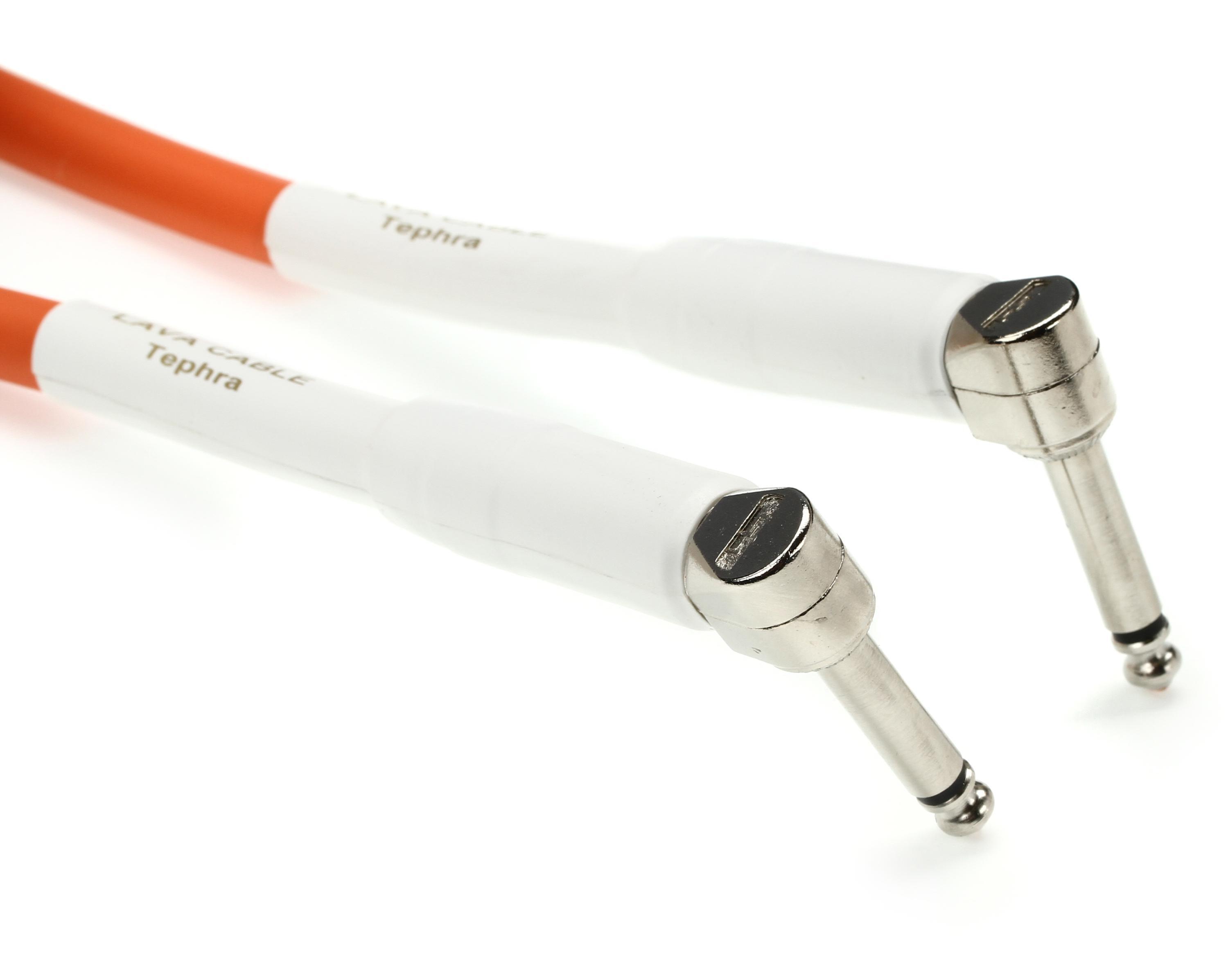 Photo of Lava Cable Tephra TS-TS Speaker Cable - 2 foot - Angled to Angled