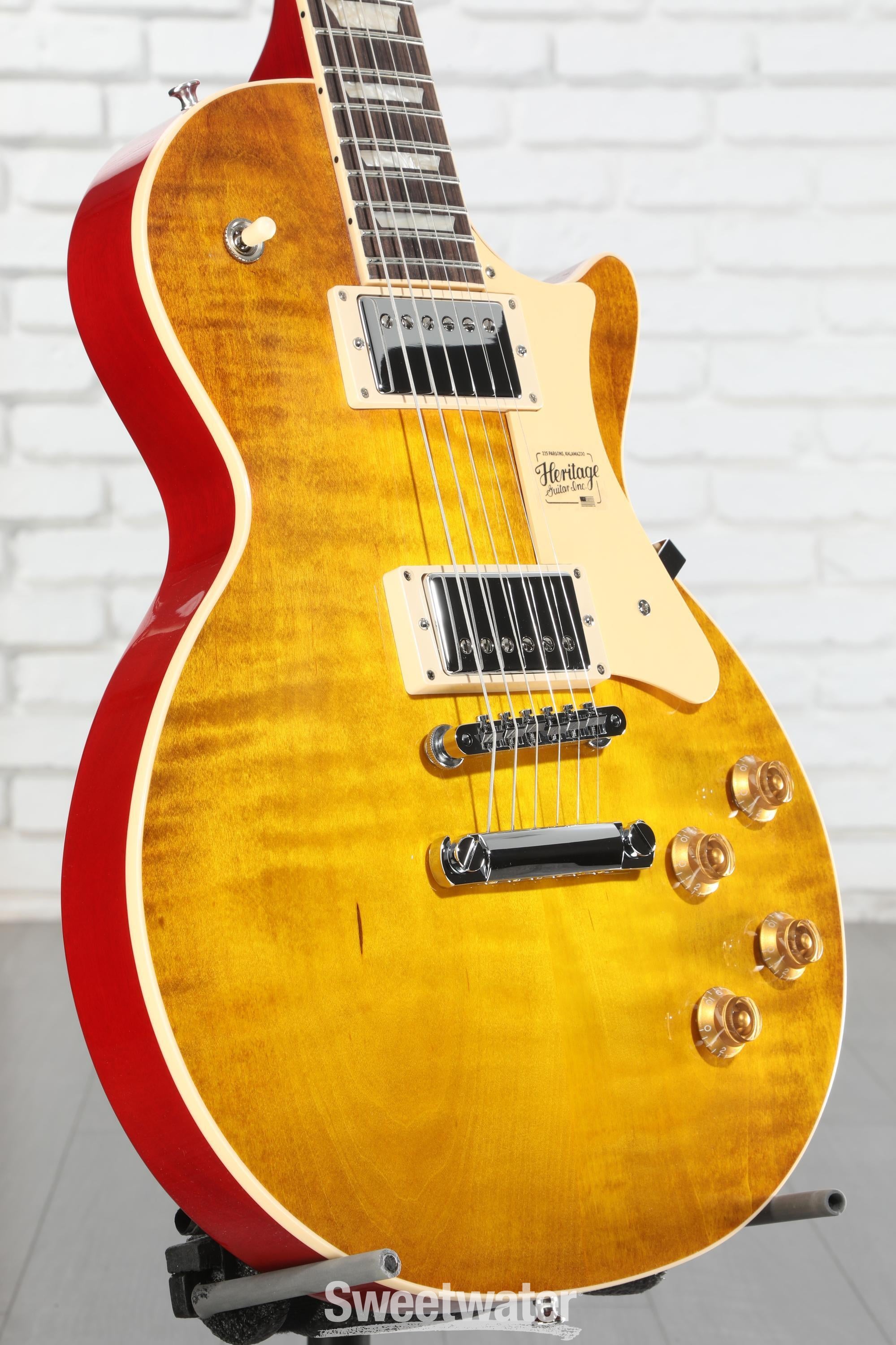 Heritage Standard H-150 Electric Guitar - Dirty Lemon Burst