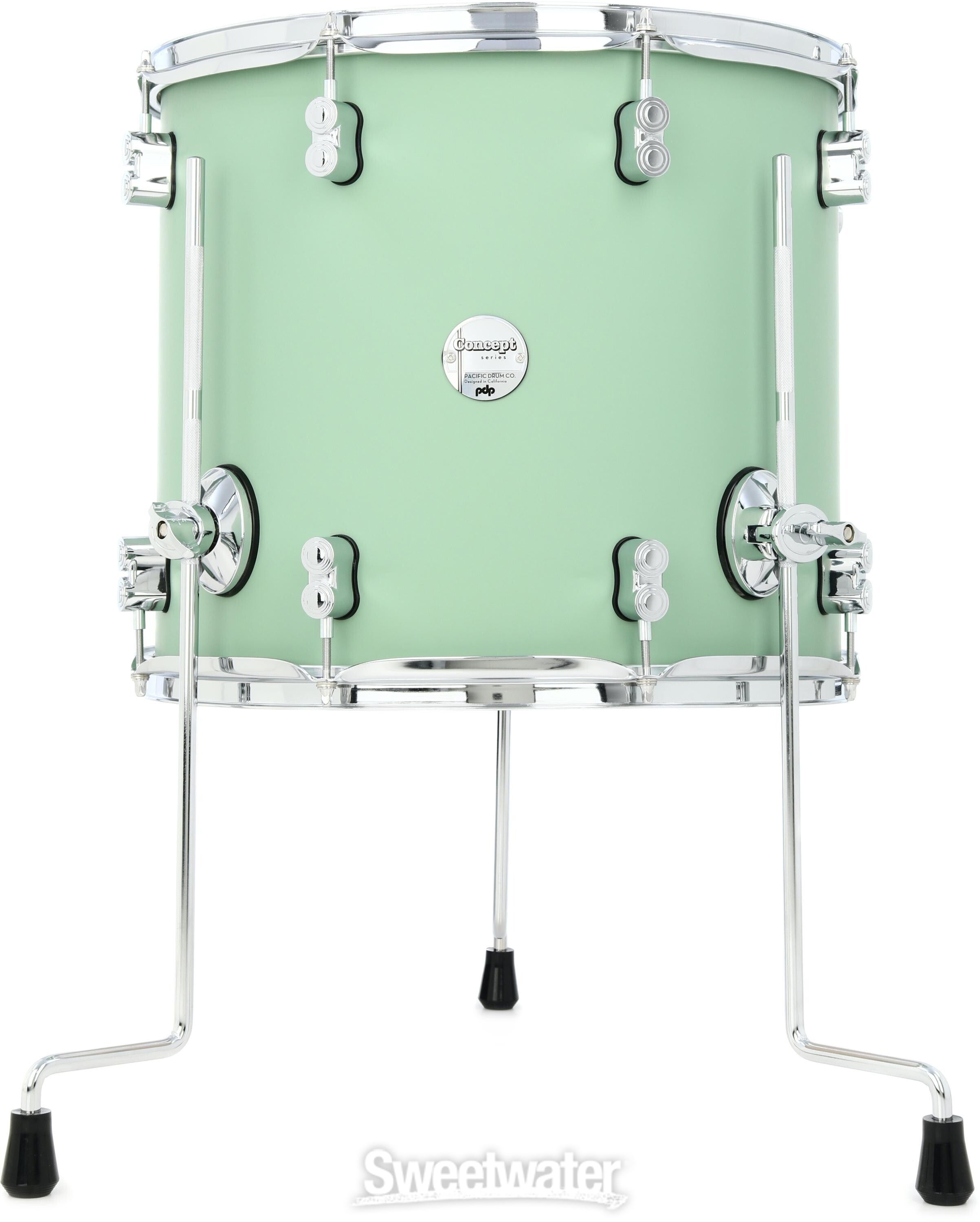 PDP Concept Maple Shell Pack - 7-piece - Satin Seafoam