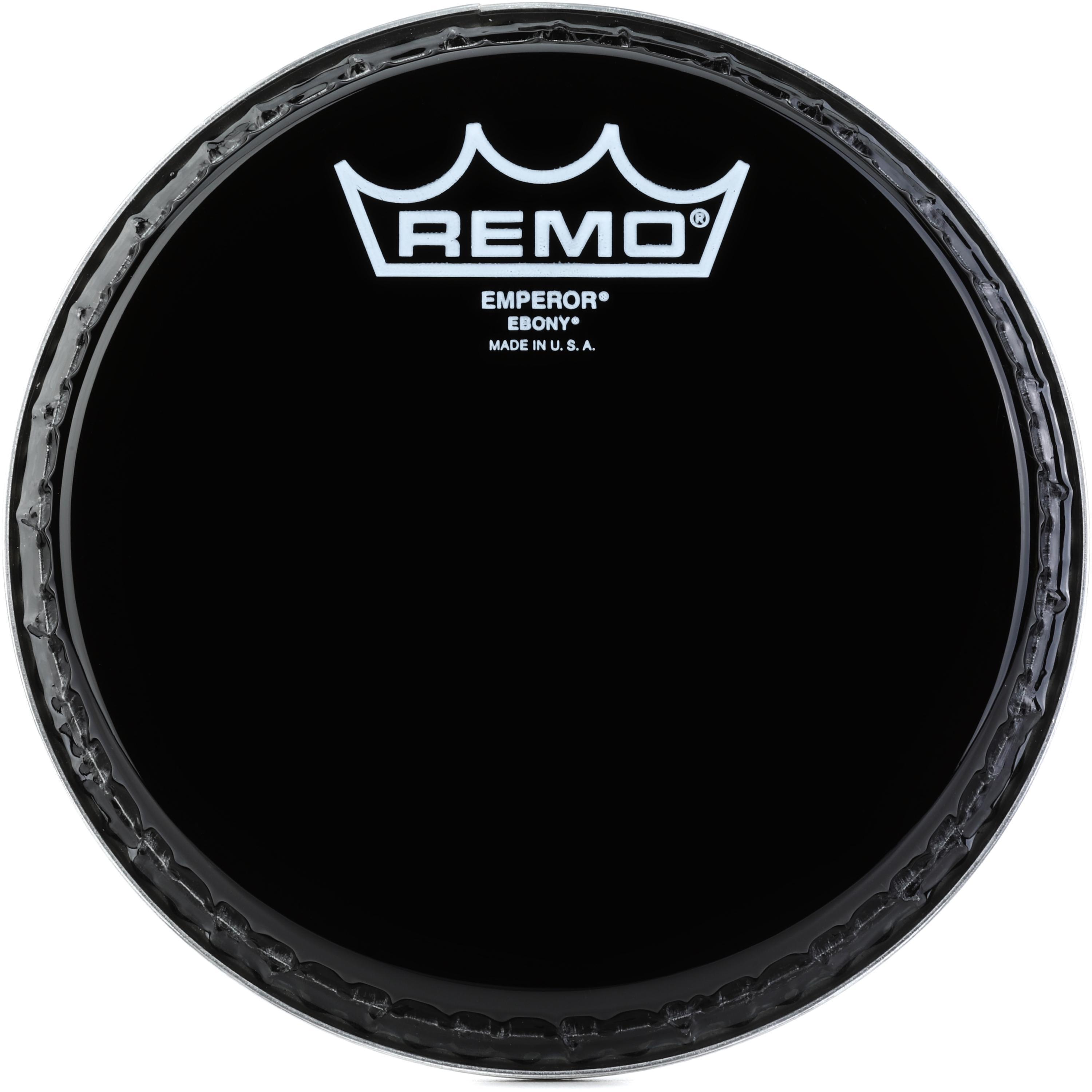 Remo Emperor Ebony Drumhead - 14-inch | Sweetwater
