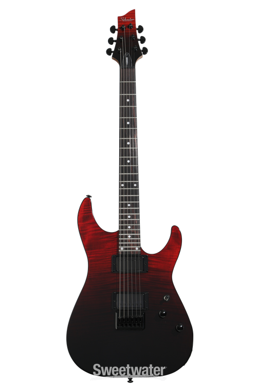 Schecter C-1 Standard Electric Guitar - Blood Burst | Sweetwater