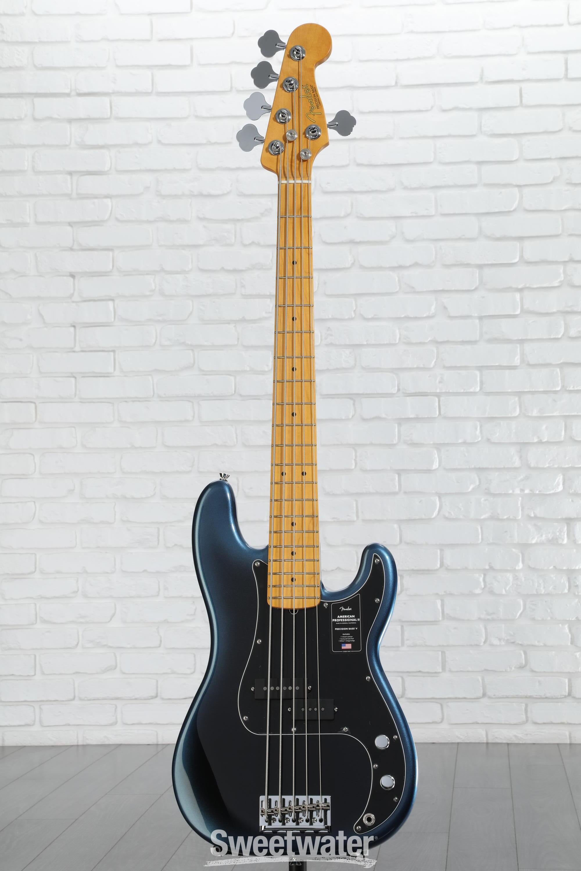 ベース Fender USA ProfessionalII PrecisionBassV Fender American Professional II Precision Bass V - Dark