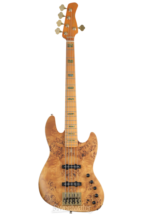 Sire Marcus Miller V10 5-string Bass Guitar - Natural Satin