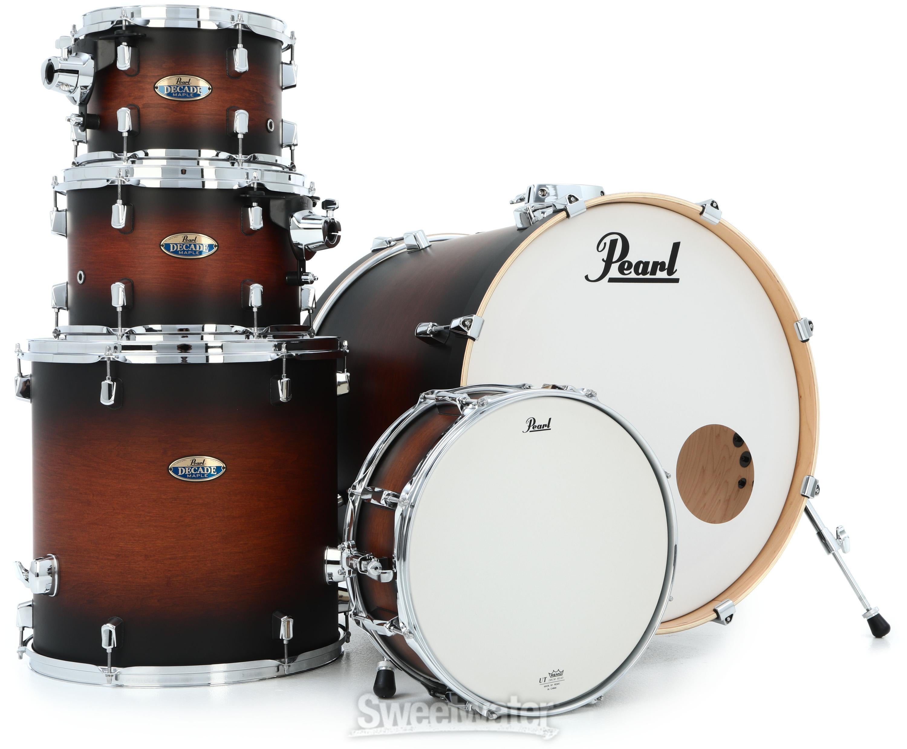 Decade Maple DMP925SP/C 5-piece Shell Pack with Snare Drum - Satin