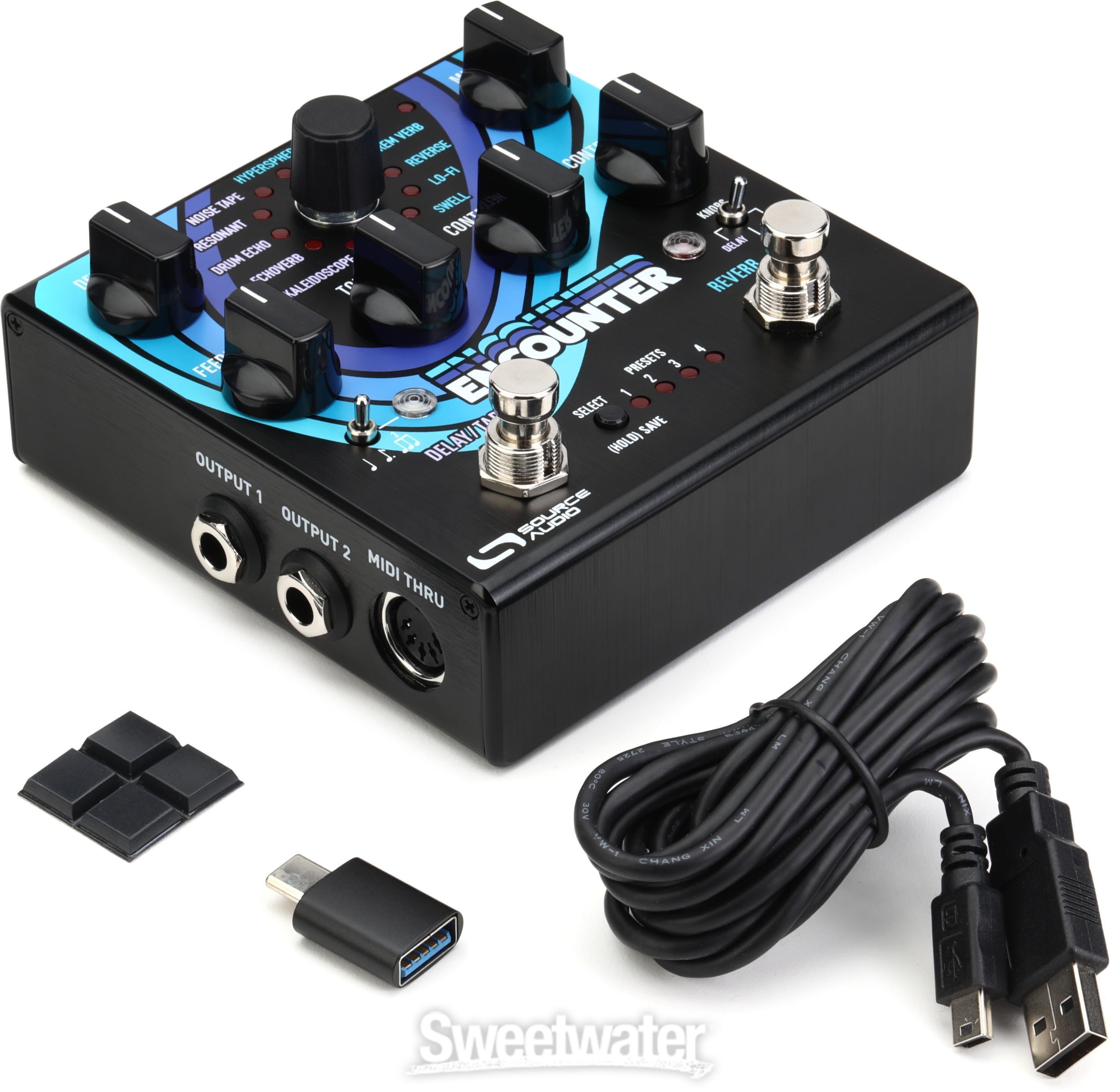 ZCAT Pedals Delay-Reverb ディレイ リバーブ エフェクター エフェクト