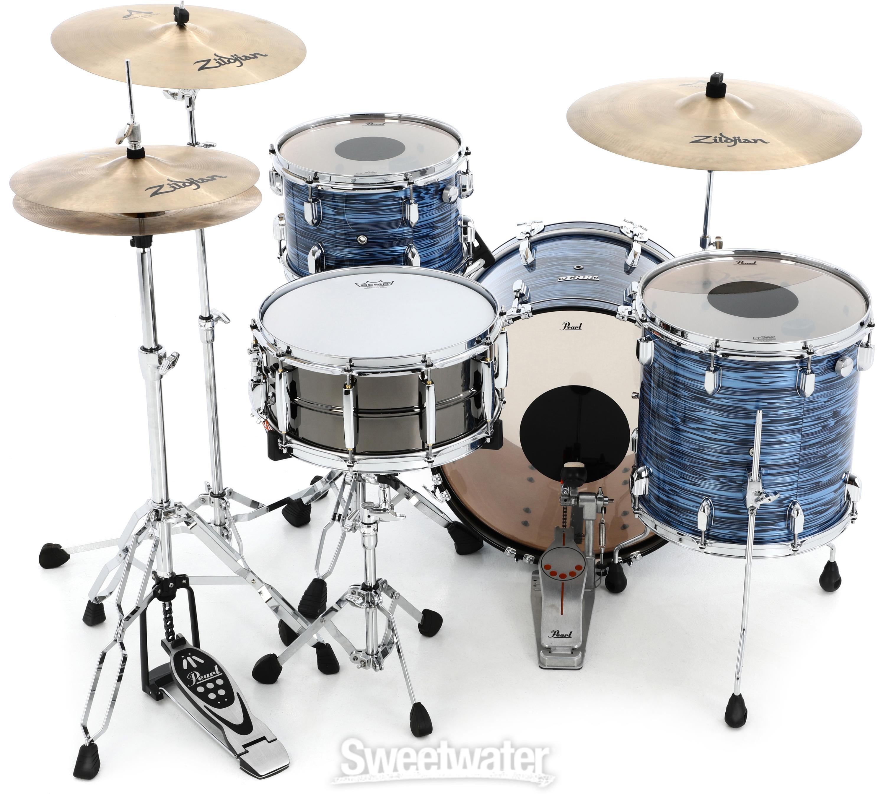 Pearl President Series Deluxe PSD903XP/C 3-piece Shell Pack - Ocean Ripple  | Sweetwater