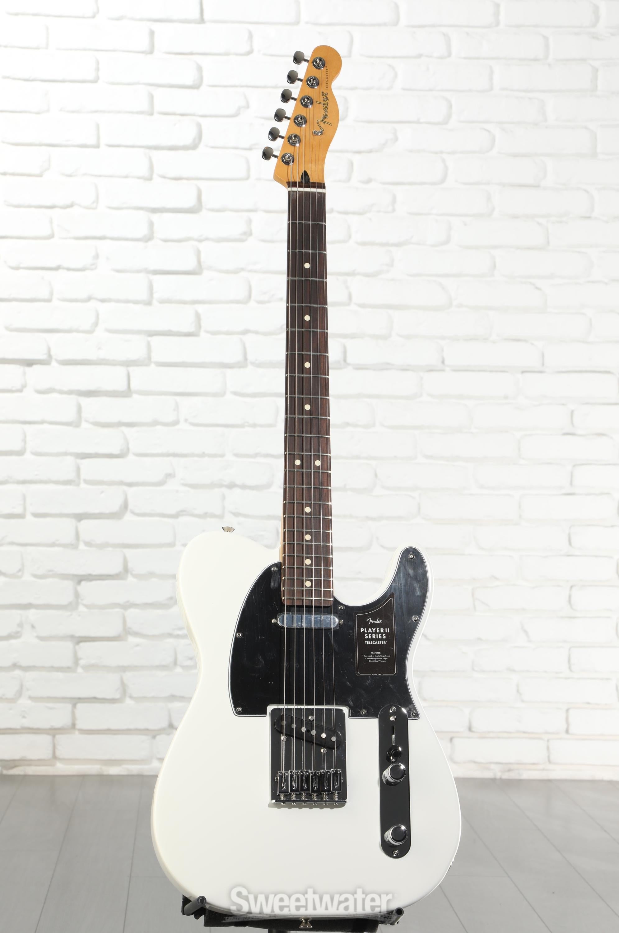Fender Player II Telecaster Electric Guitar - Polar White with