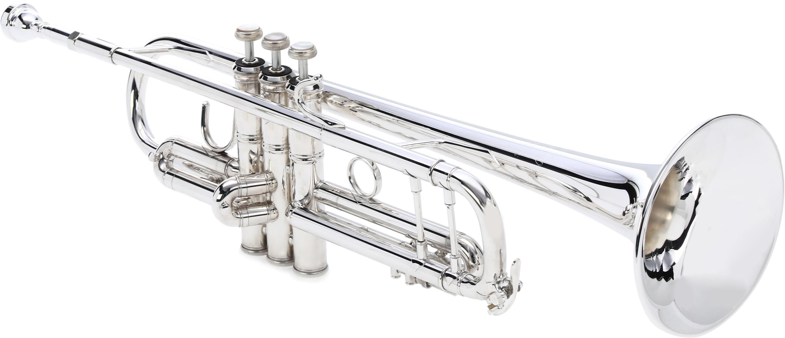 Bach 180 Stradivarius Professional Bb Trumpet - Silver Plated