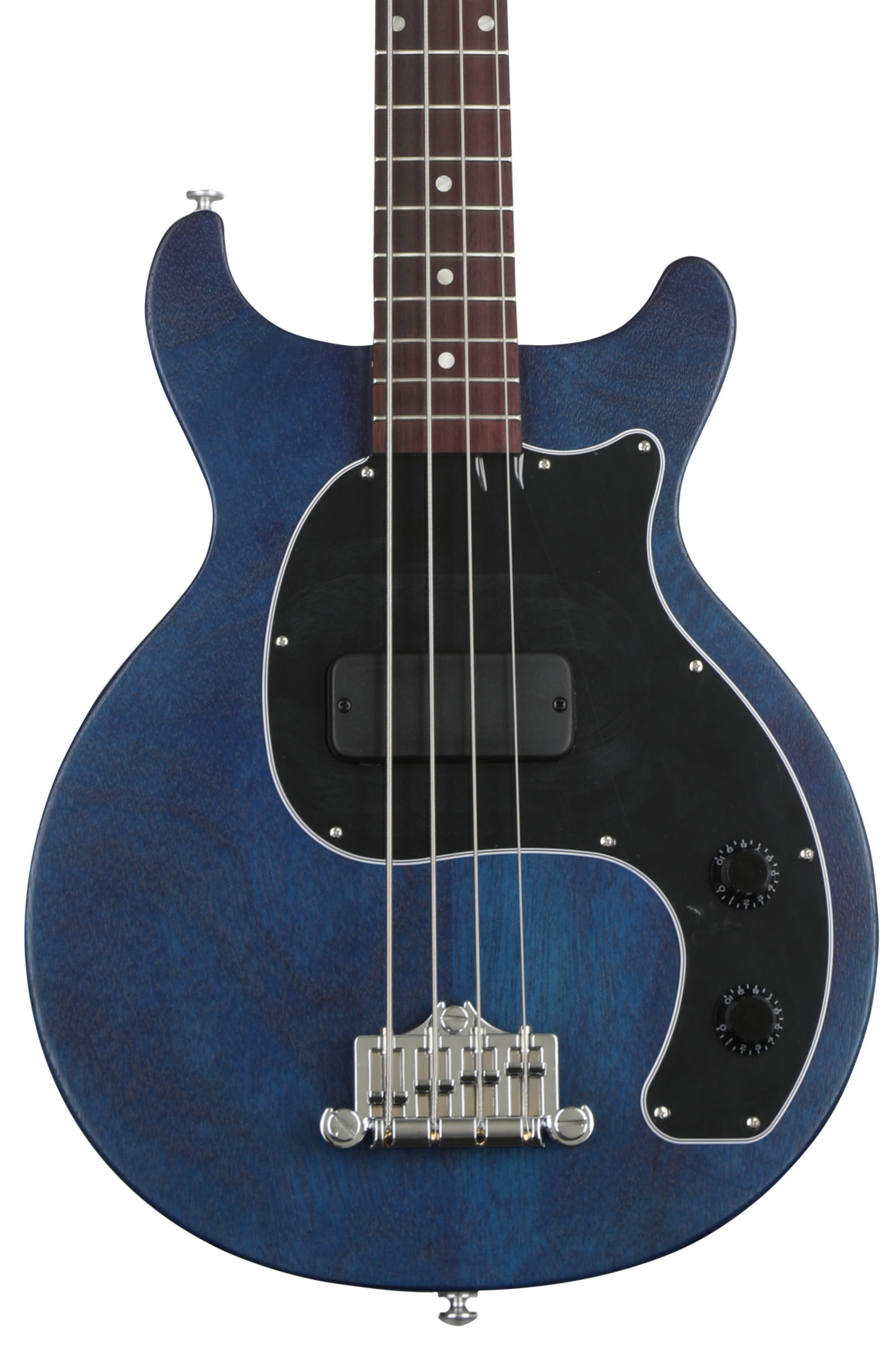 Gibson Les Paul Junior Tribute Doublecut Bass - Blue Stain
