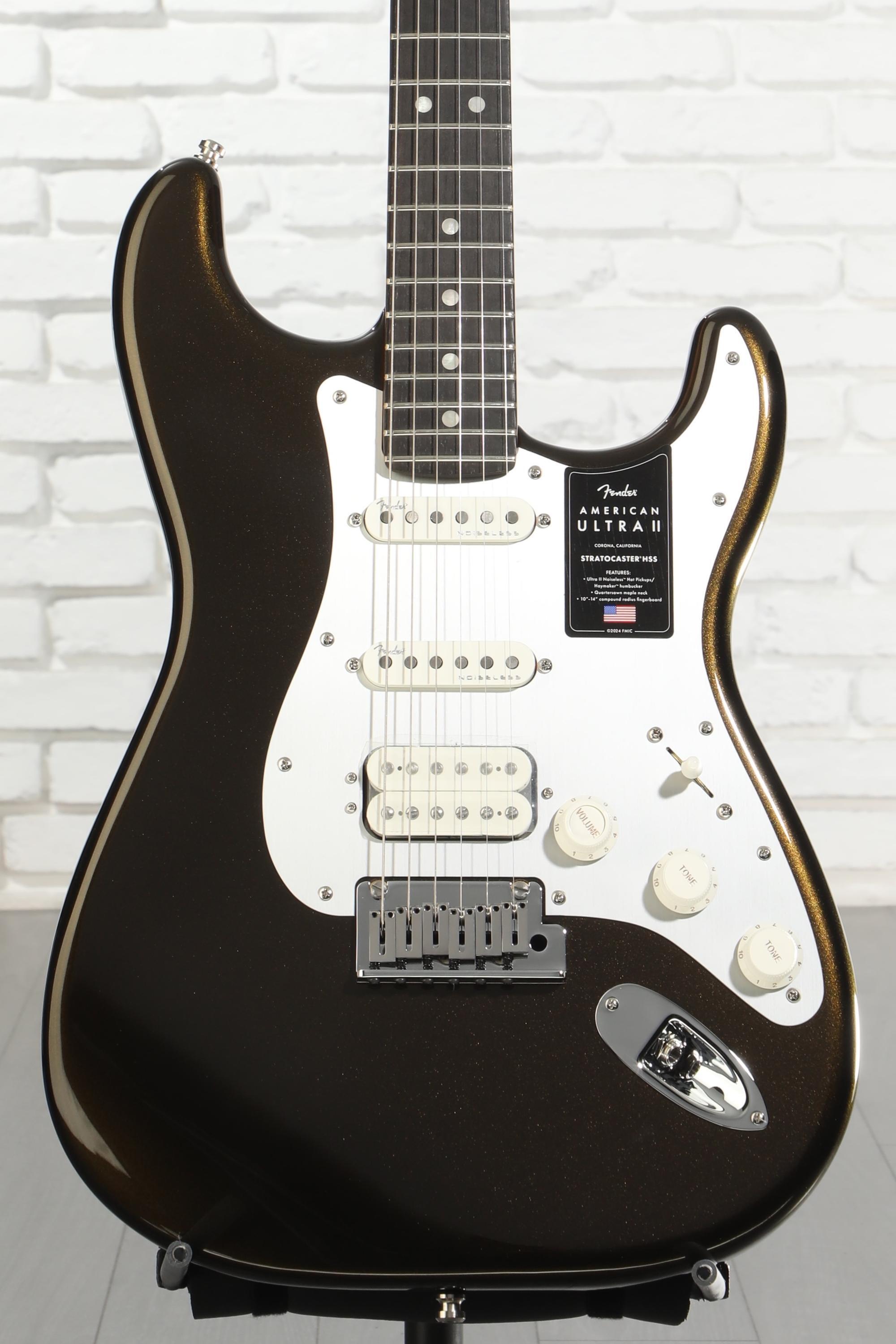 Fender American Ultra II Stratocaster HSS Electric Guitar - Texas