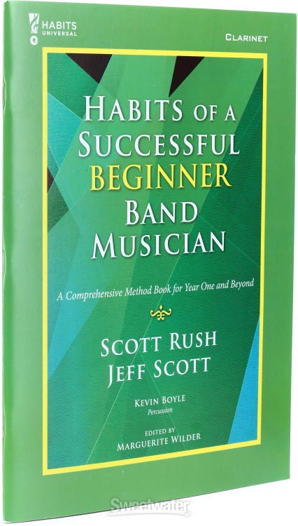 GIA Publications Habits Of A Successful Beginner Band Musician Book - Clarinet