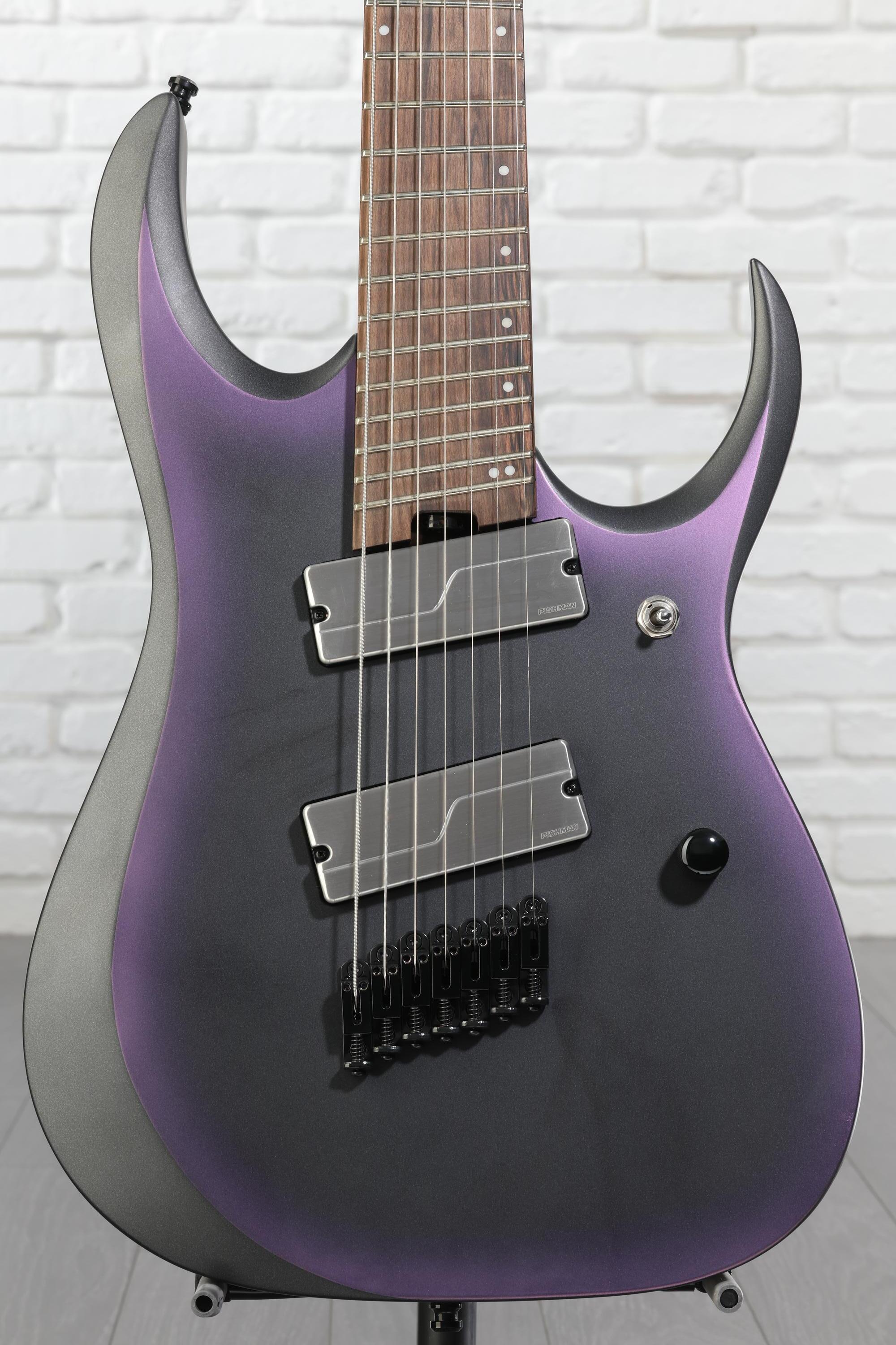 Ibanez Axion Label RGD71ALMS - Black Aurora Burst Matte | Sweetwater