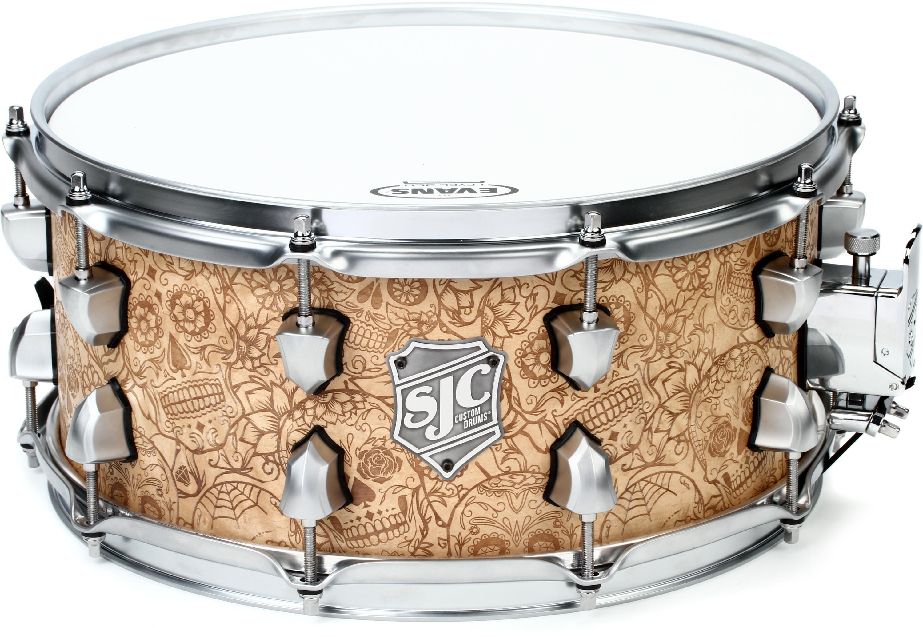 SJC Custom Drums USA Custom Snare Drum - 6.5 x 14 inch - Day of 