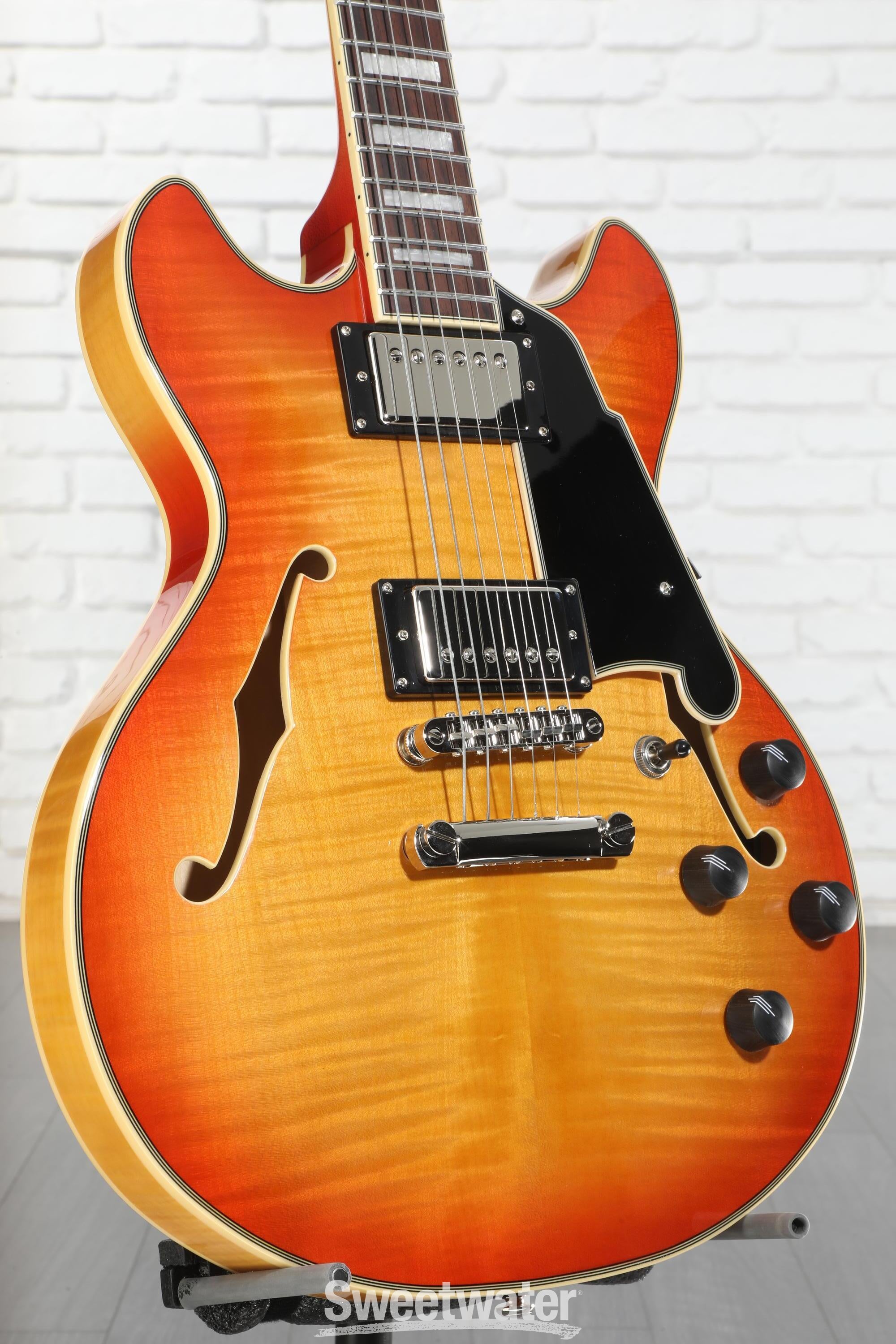 D'Angelico Premier Mini DC XT Semi-hollowbody Electric Guitar