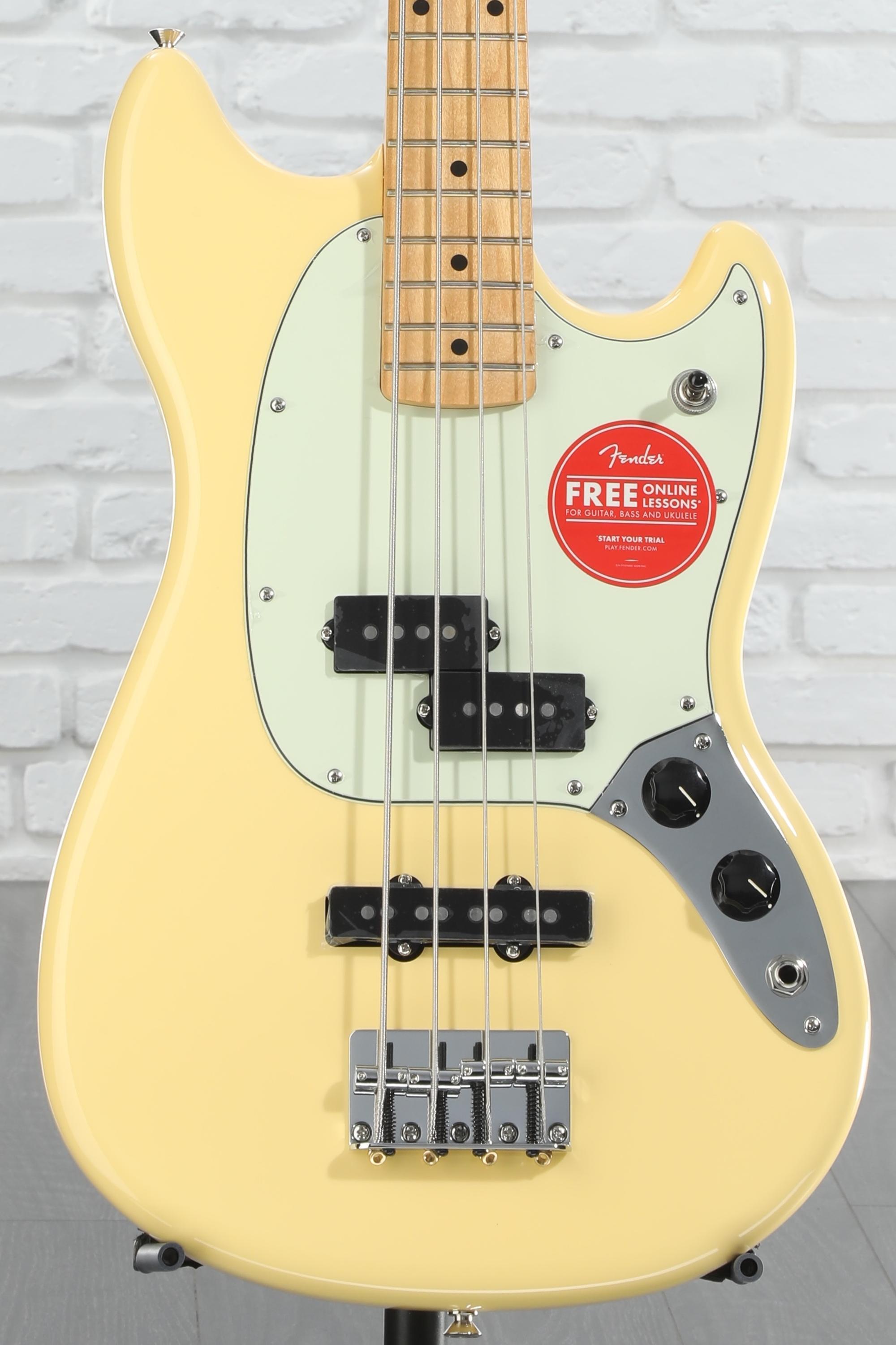 レビュー高評価アイテム特集｜ファッション通販 Fender Special Edition Mustang PJ Bass - Buttercream with ベース