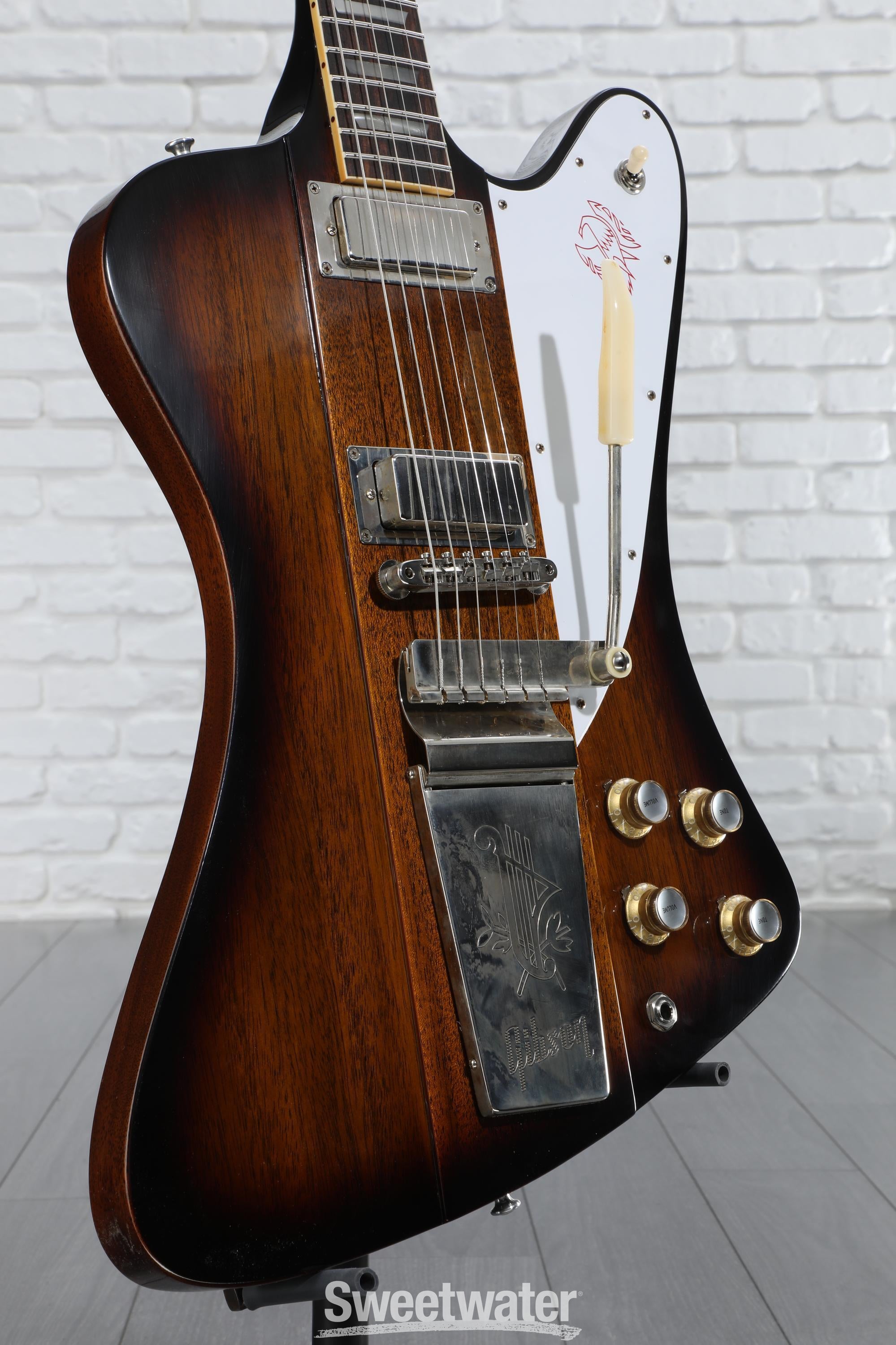 動画あり Gibson Custom Shop Firebird Ⅴ VOS Gibson Custom Shop 1963 Firebird V with Maestro Vibrola