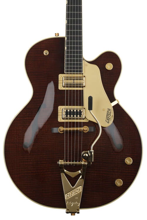 Gretsch G6122T-59GE Vintage Select Chet Atkins Country Gentleman - Walnut Stain, Bigsby | Sweetwater Gretsch G6122T-59GE Vintage Select Chet Atkins Country Gentleman - Walnut Stain, Bigsby | Sweetwater